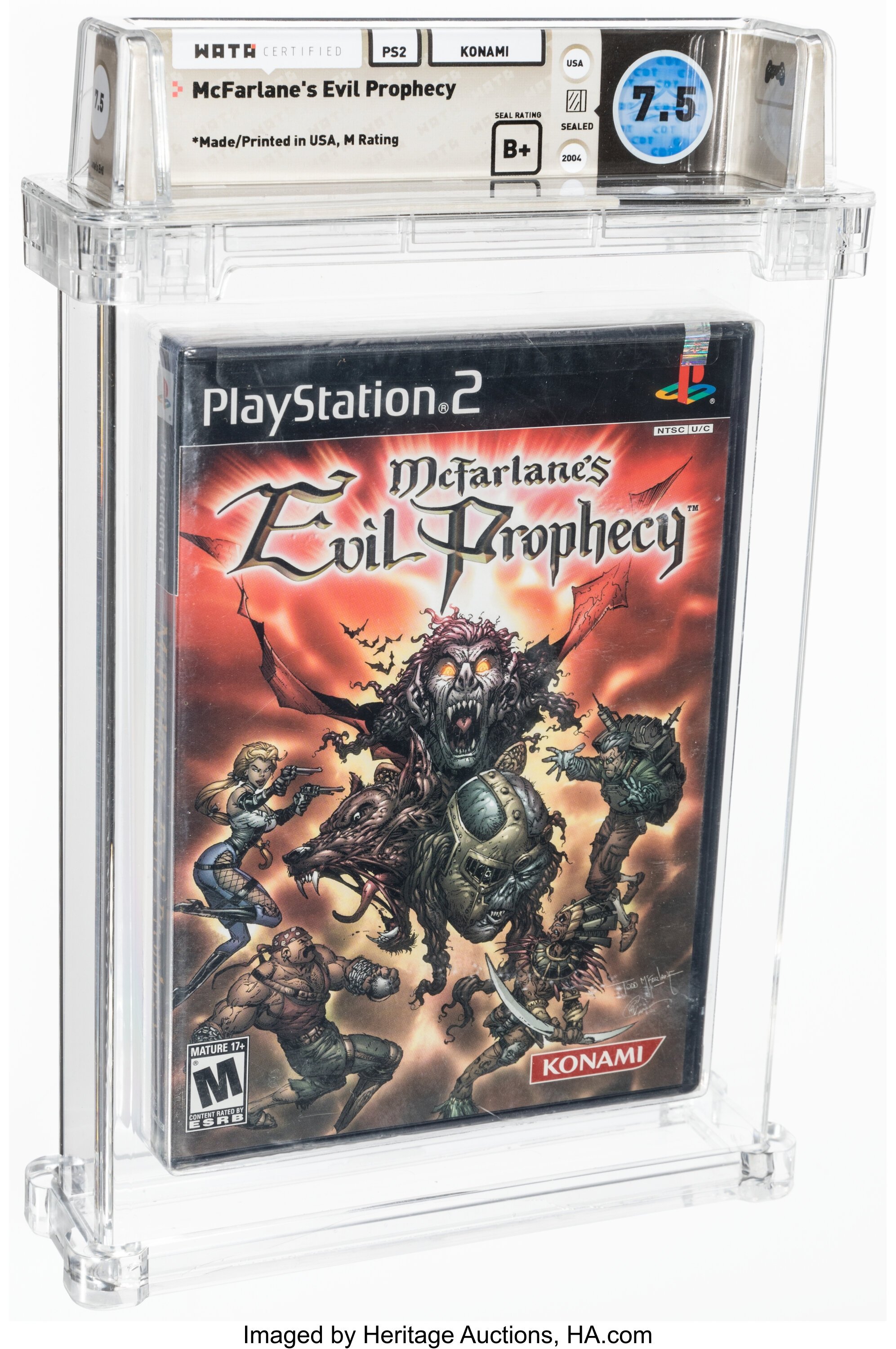 McFarlane's Evil Prophecy (PS2): PSA Pop Report & Prices