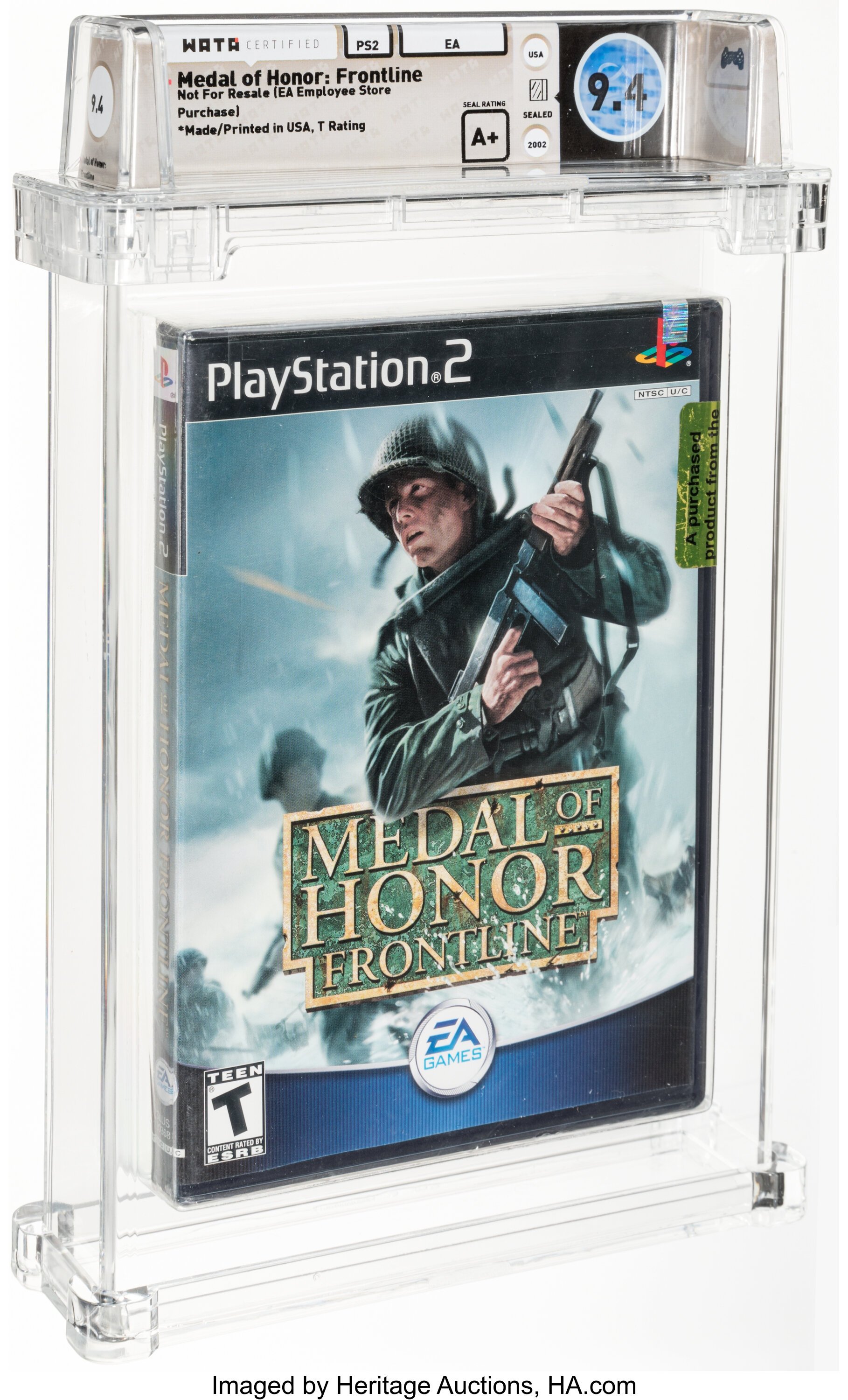 Medal of Honor: Frontline (PS2) — PSA Pop Report & Prices
