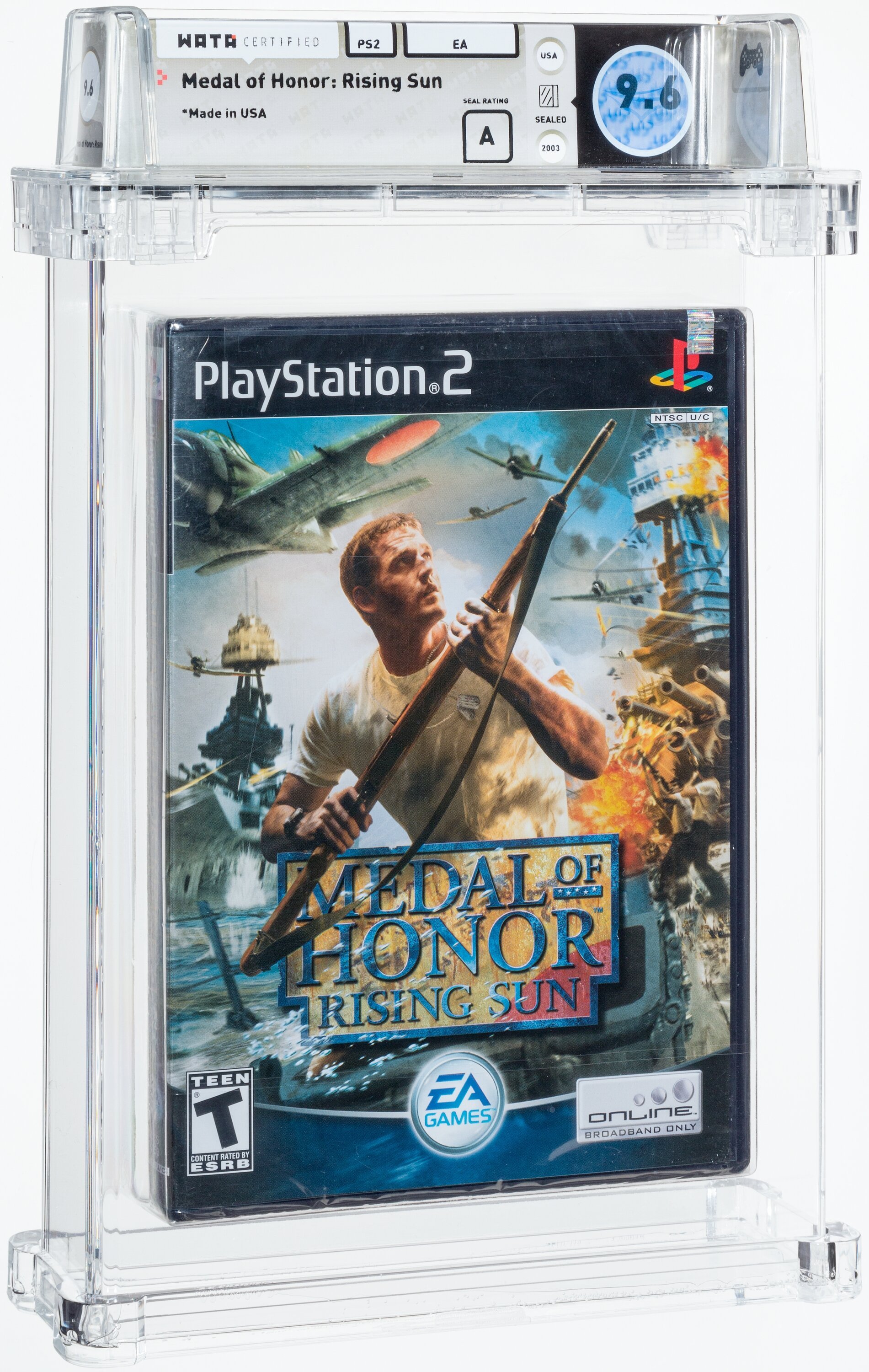 Medal of Honor: Rising Sun (PS2) — PSA Pop Report & Prices