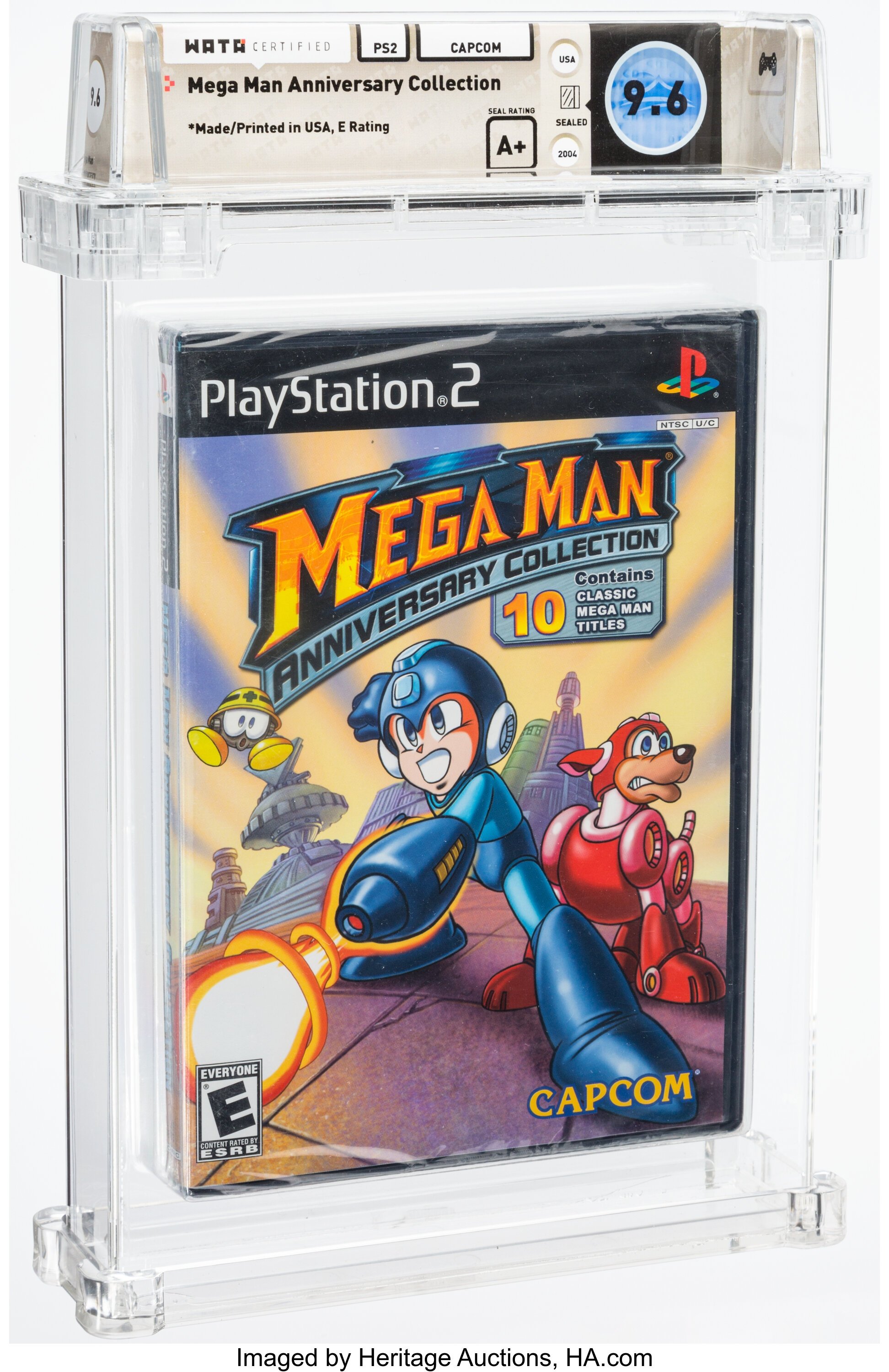 Mega Man Anniversary Collection (PS2): PSA Pop & Prices