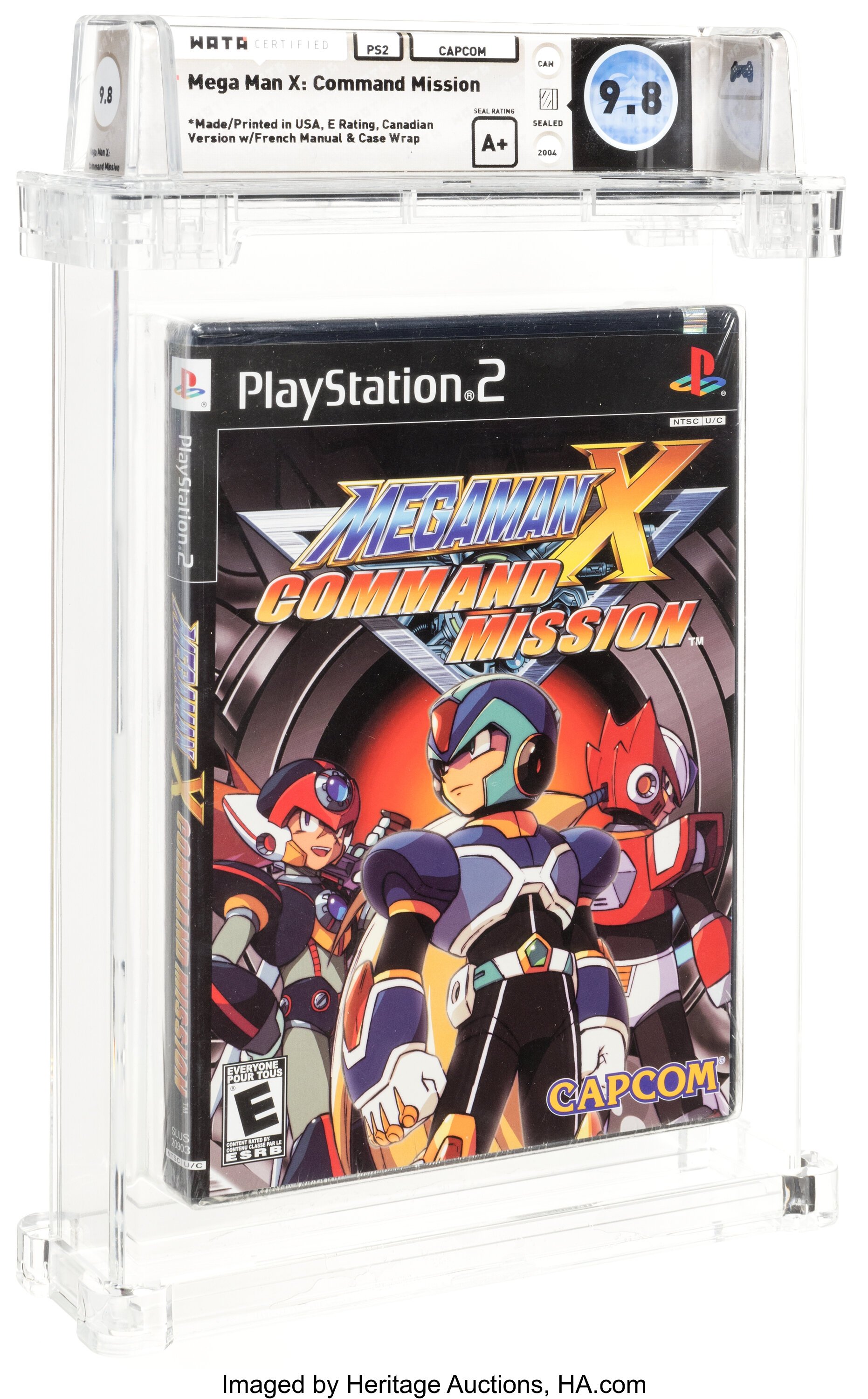 Mega Man X: Command Mission (PS2) — PSA Pop Report & Prices