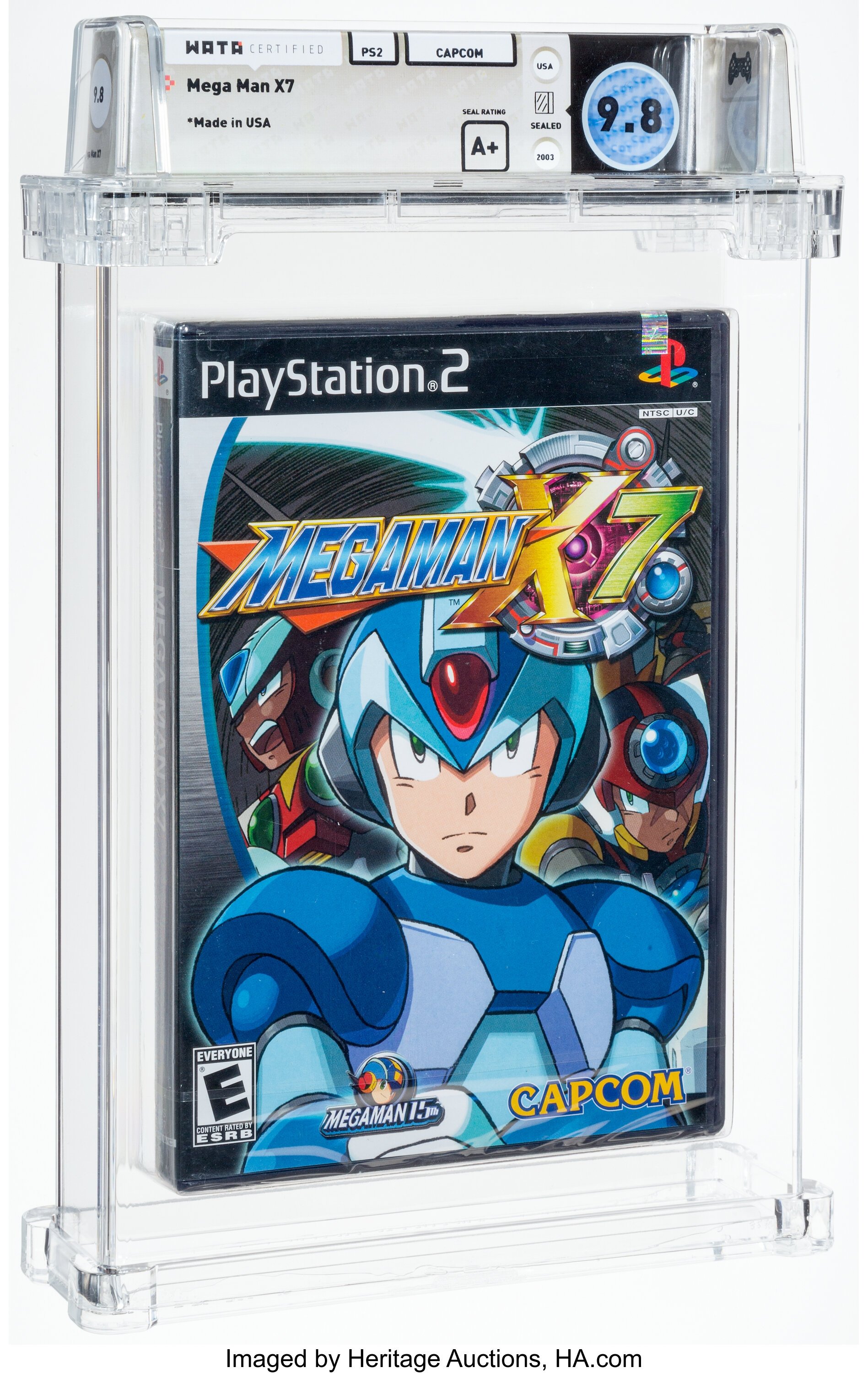 Mega Man X7 (PS2): PSA Pop Report & Prices