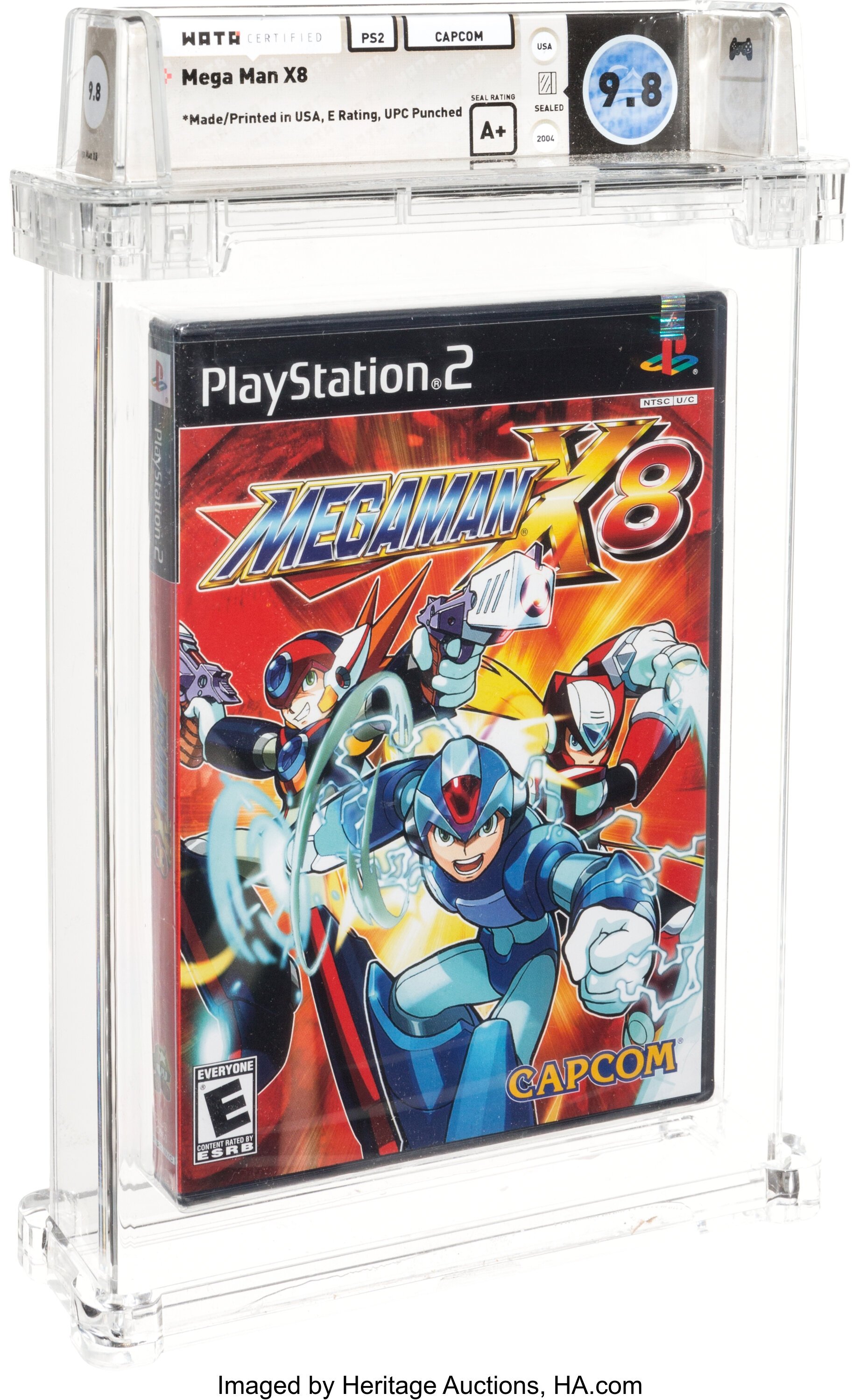 Mega Man X8 (PS2): PSA Pop Report & Prices