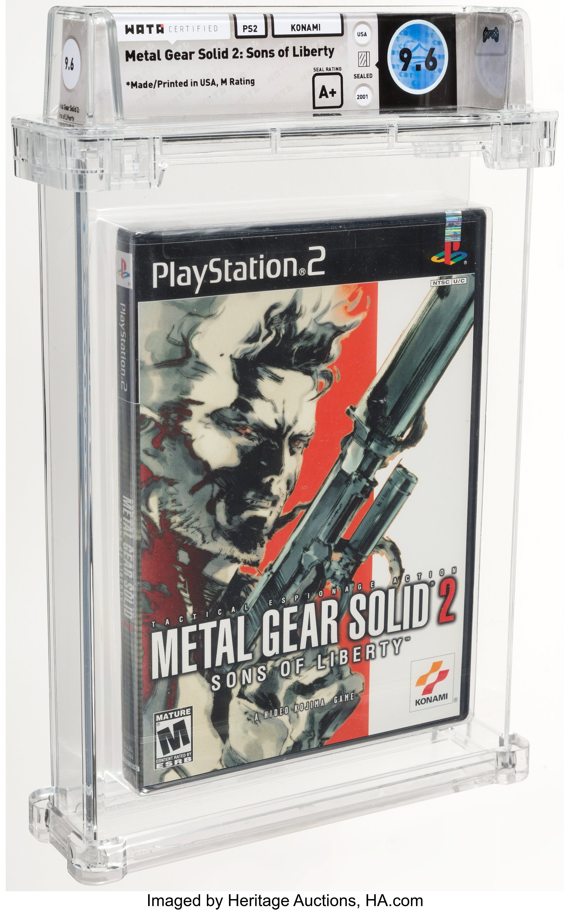 Metal Gear Solid 2: Sons of Liberty (PS2) — PSA Pop & Prices