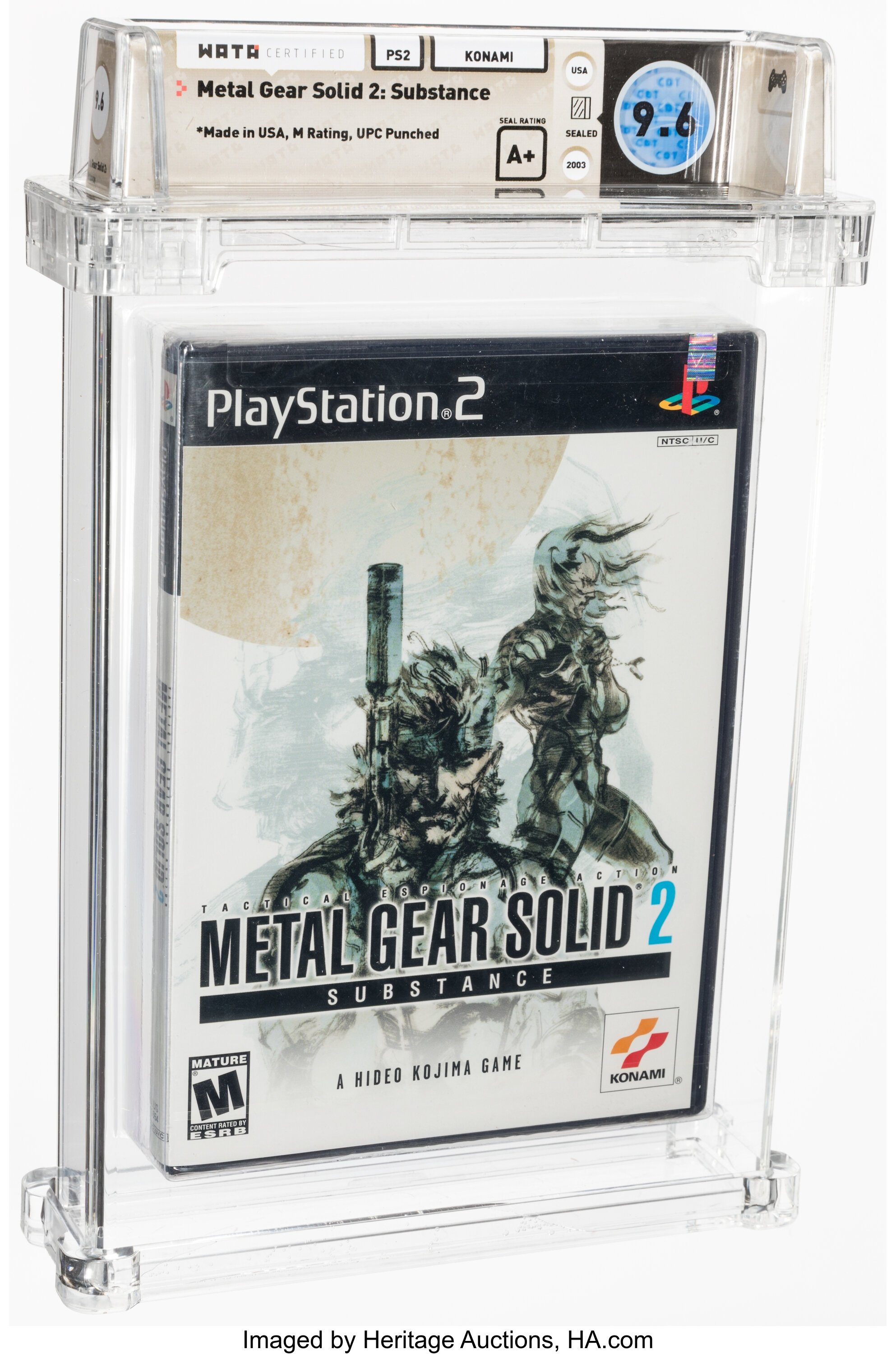 Metal Gear Solid 2: Substance (PS2) — PSA Pop & Prices