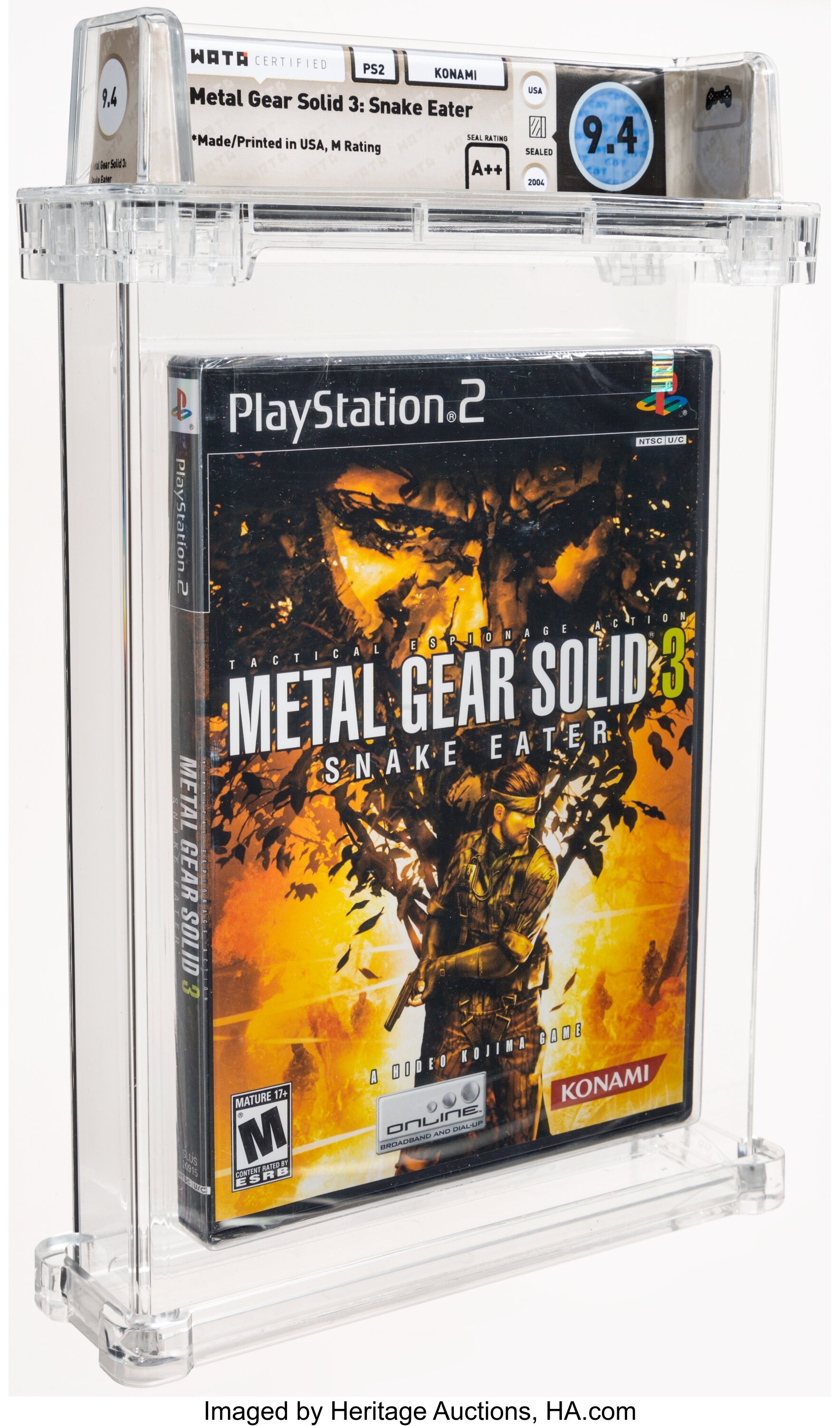 Metal Gear Solid 3: Snake Eater (PS2) — PSA Pop & Prices