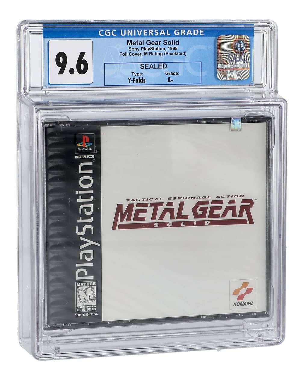 Metal Gear Solid (PS2): PSA Pop Report & Prices
