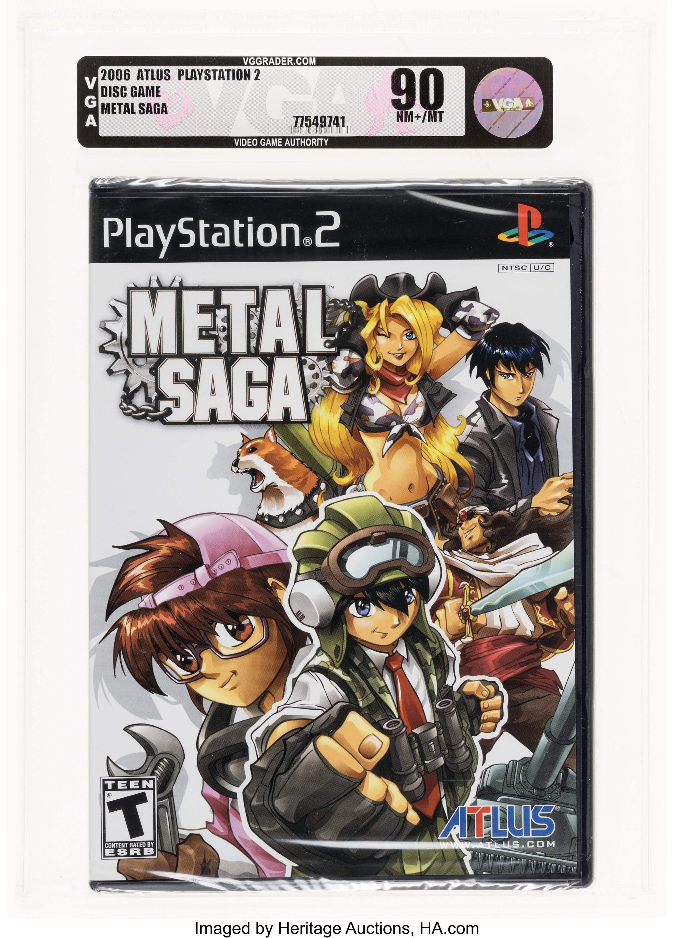 Metal Saga (PS2): PSA Pop Report & Prices