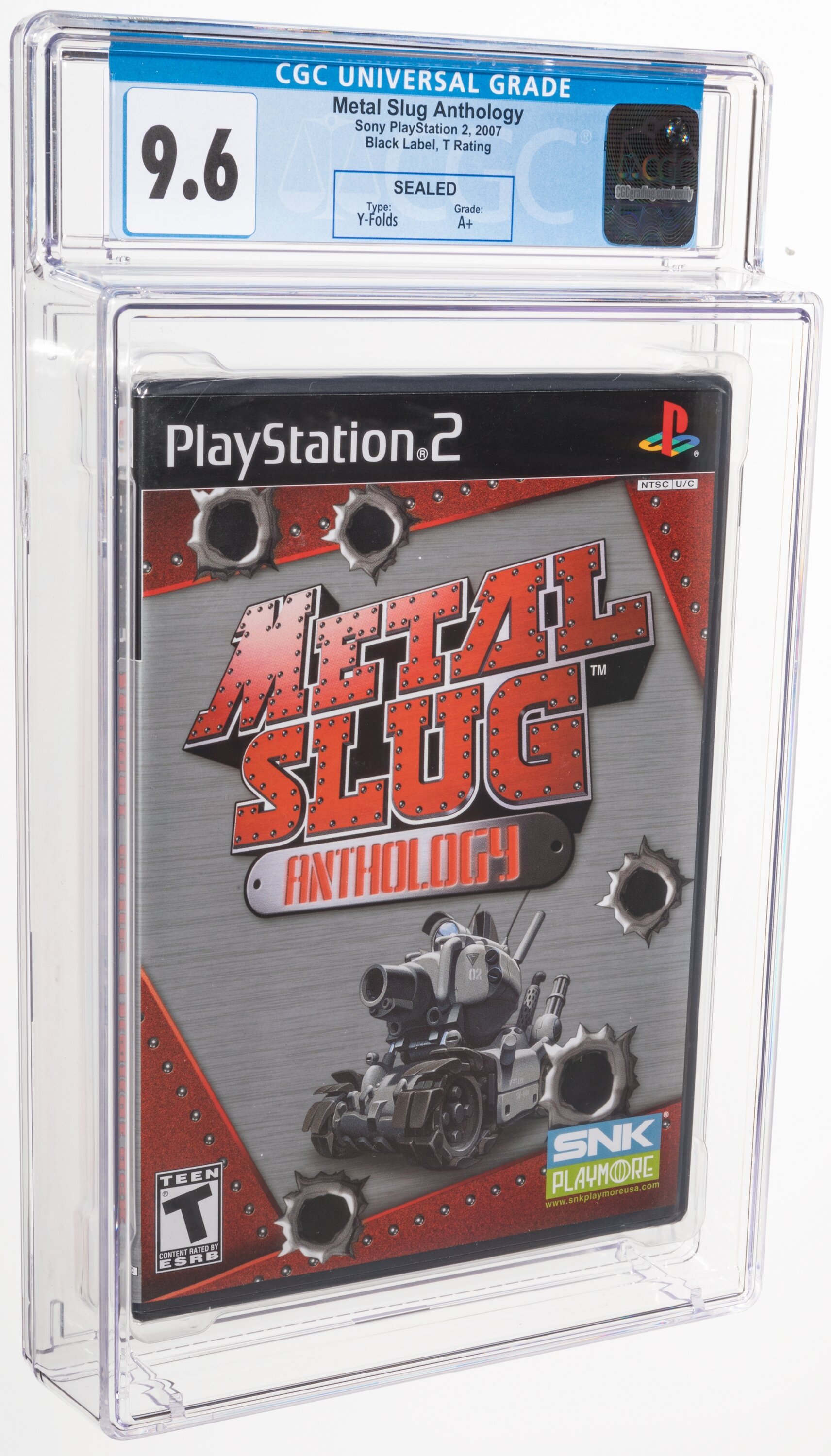 Metal Slug Anthology (PS2): PSA Pop Report & Prices