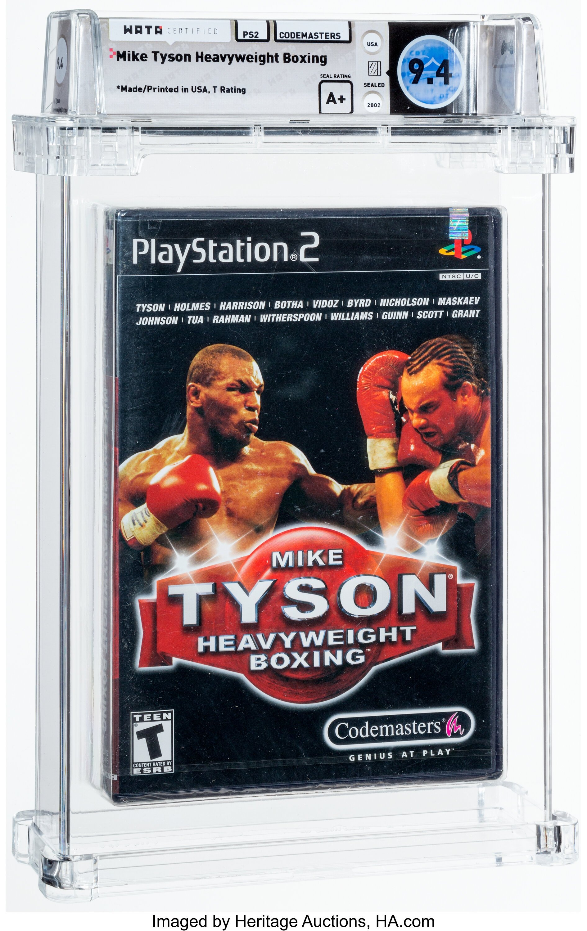 Mike Tyson Heavyweight Boxing (PS2): PSA Pop Report & Prices