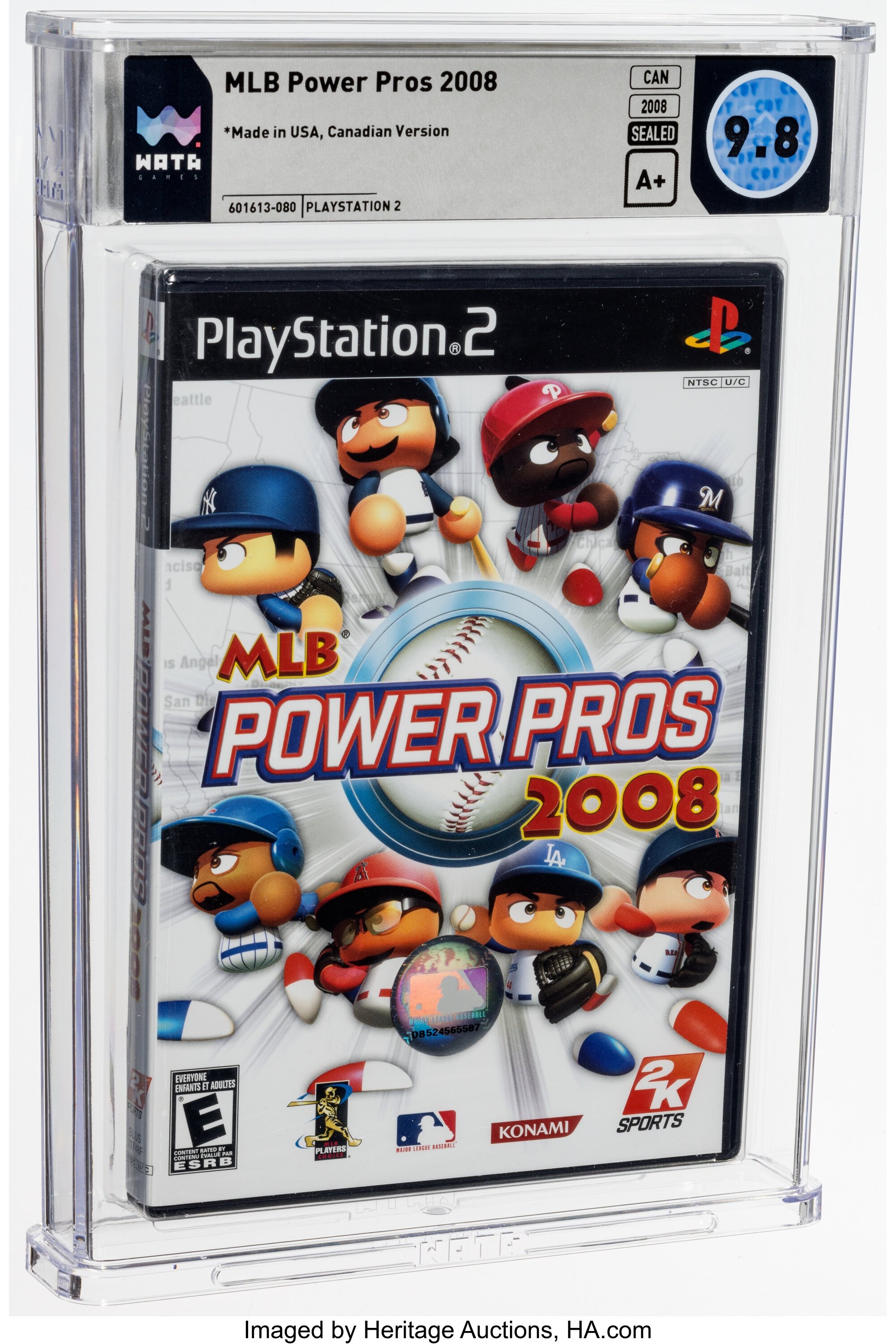 MLB Power Pros 2008 (PS2): PSA Pop Report & Prices