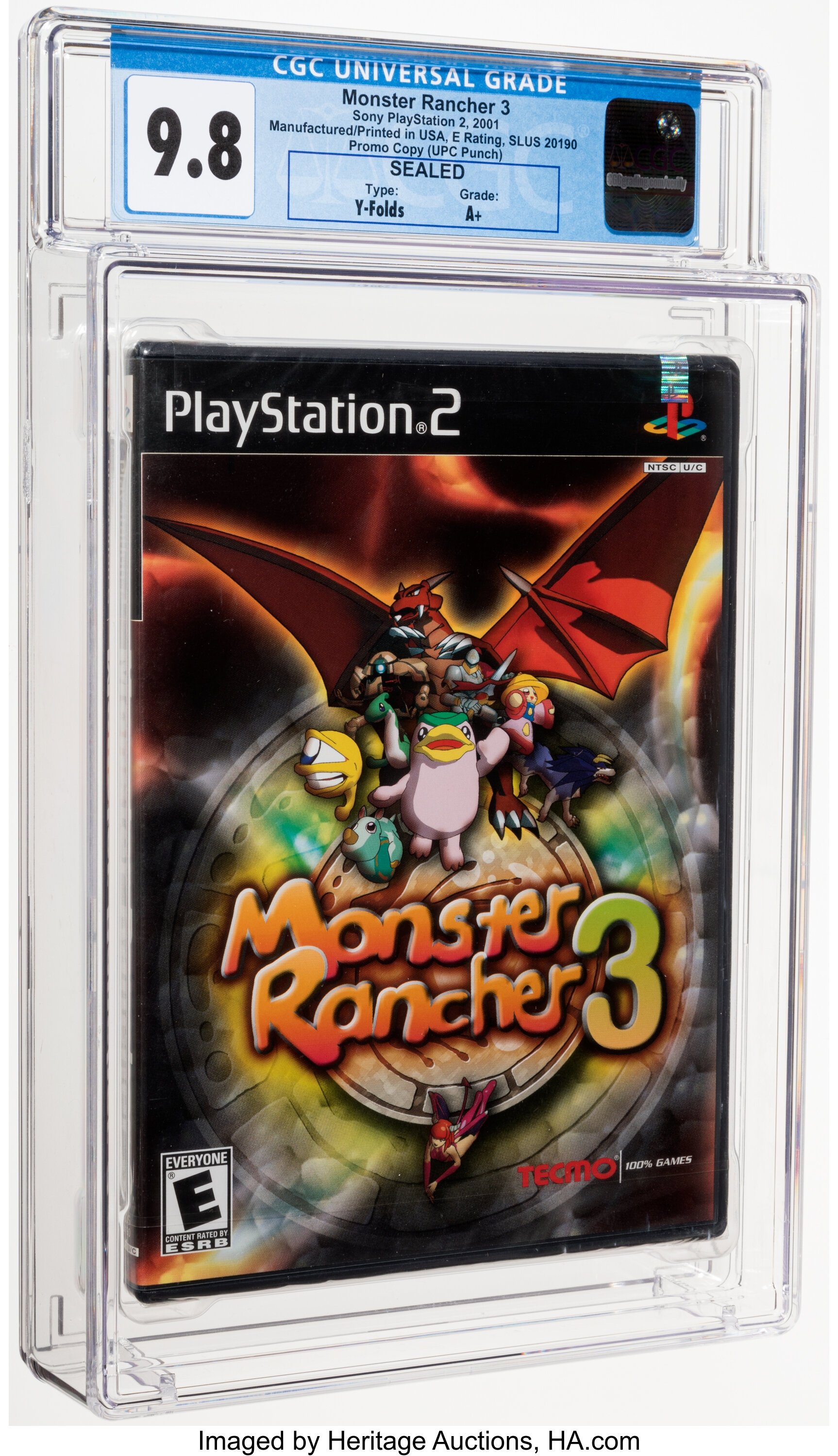 Monster Rancher 3 (PS2): PSA Pop Report & Prices