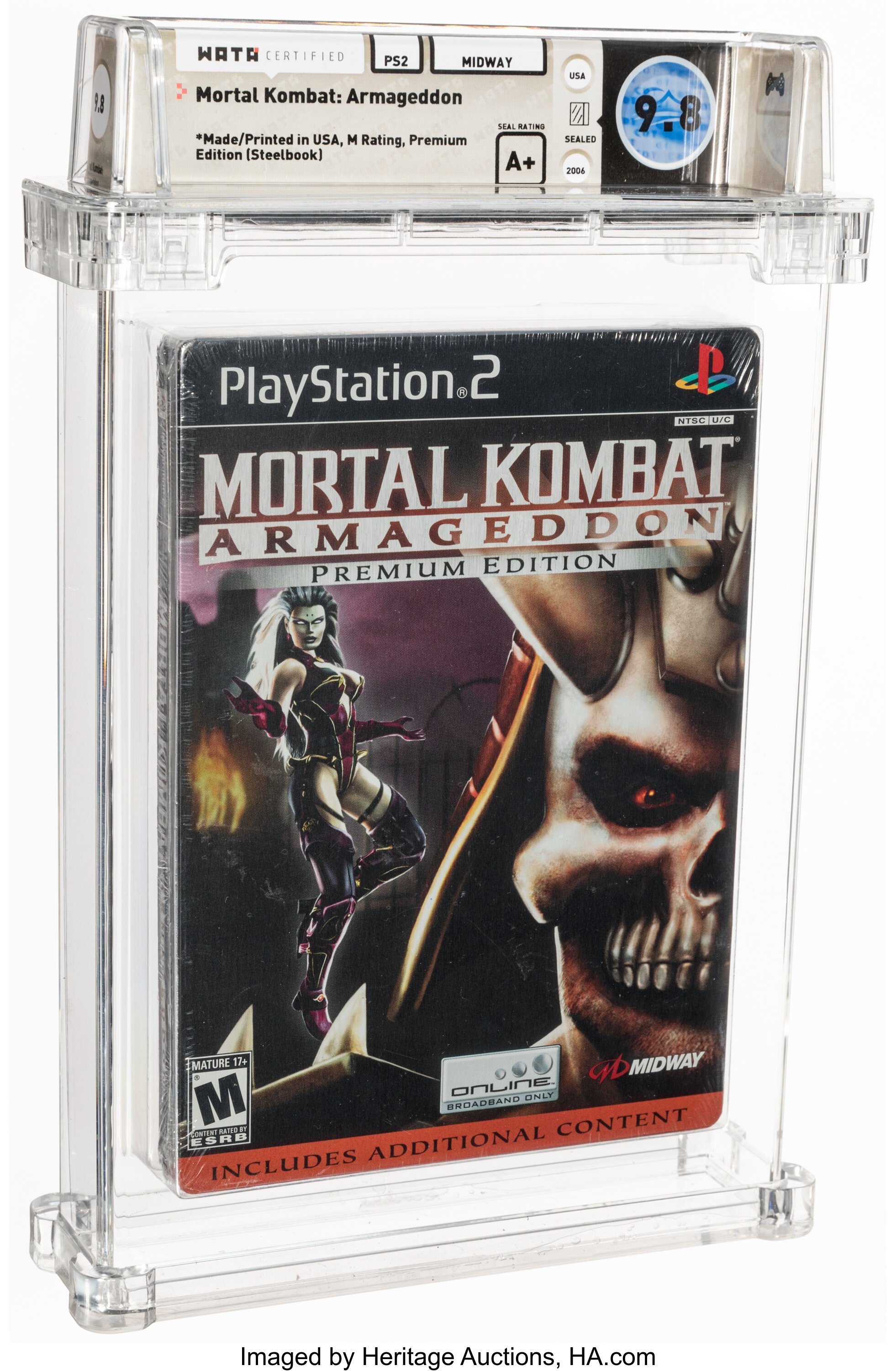Mortal Kombat: Armageddon (PS2) — PSA Pop Report & Prices