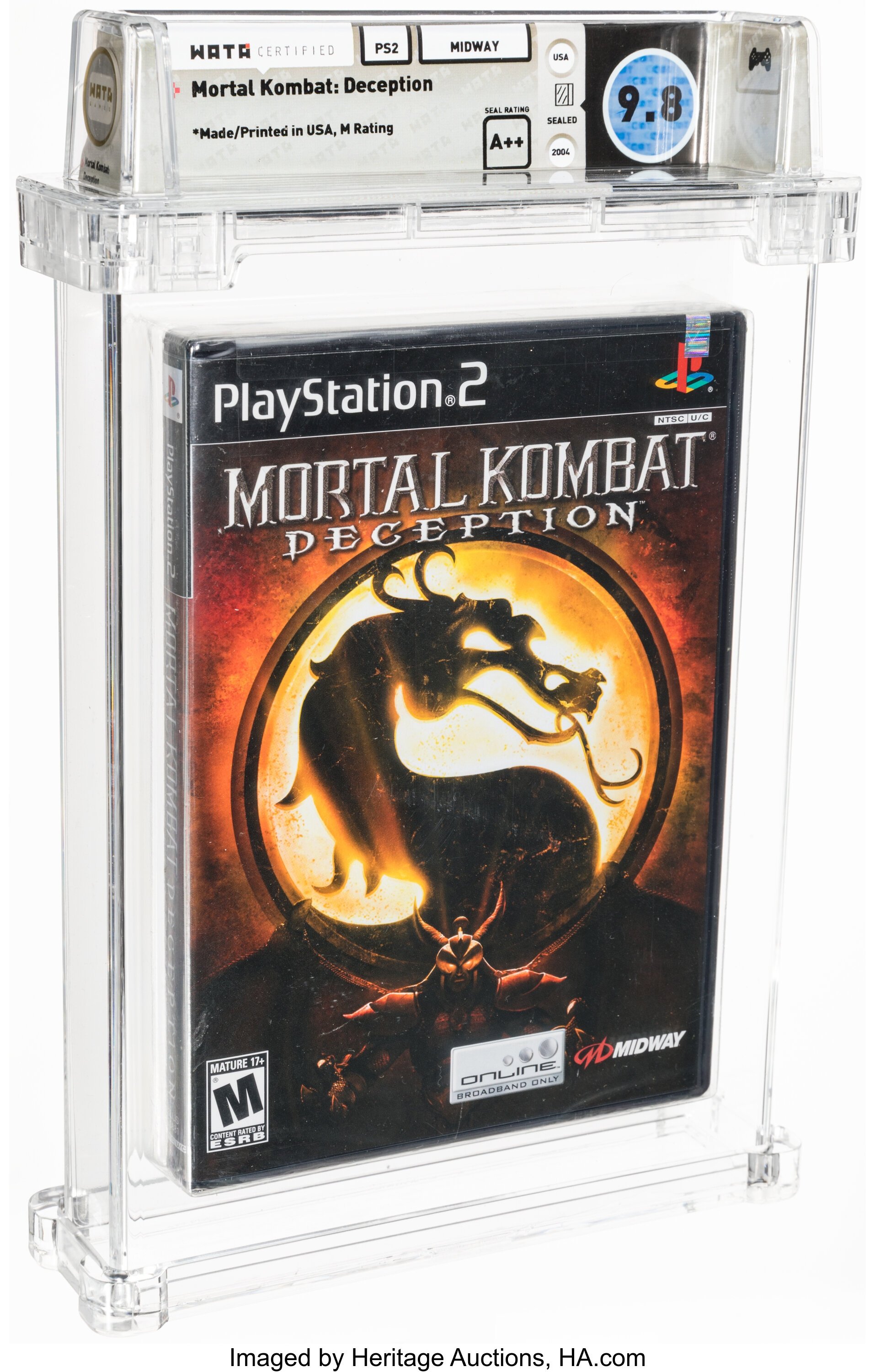 Mortal Kombat: Deception (PS2) — PSA Pop Report & Prices