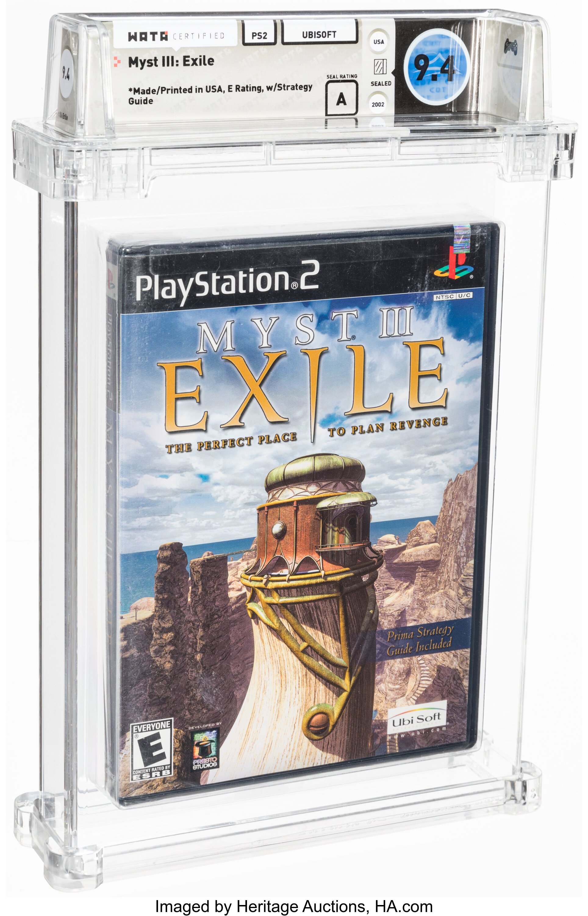 Myst III: Exile (PS2) — PSA Pop Report & Prices