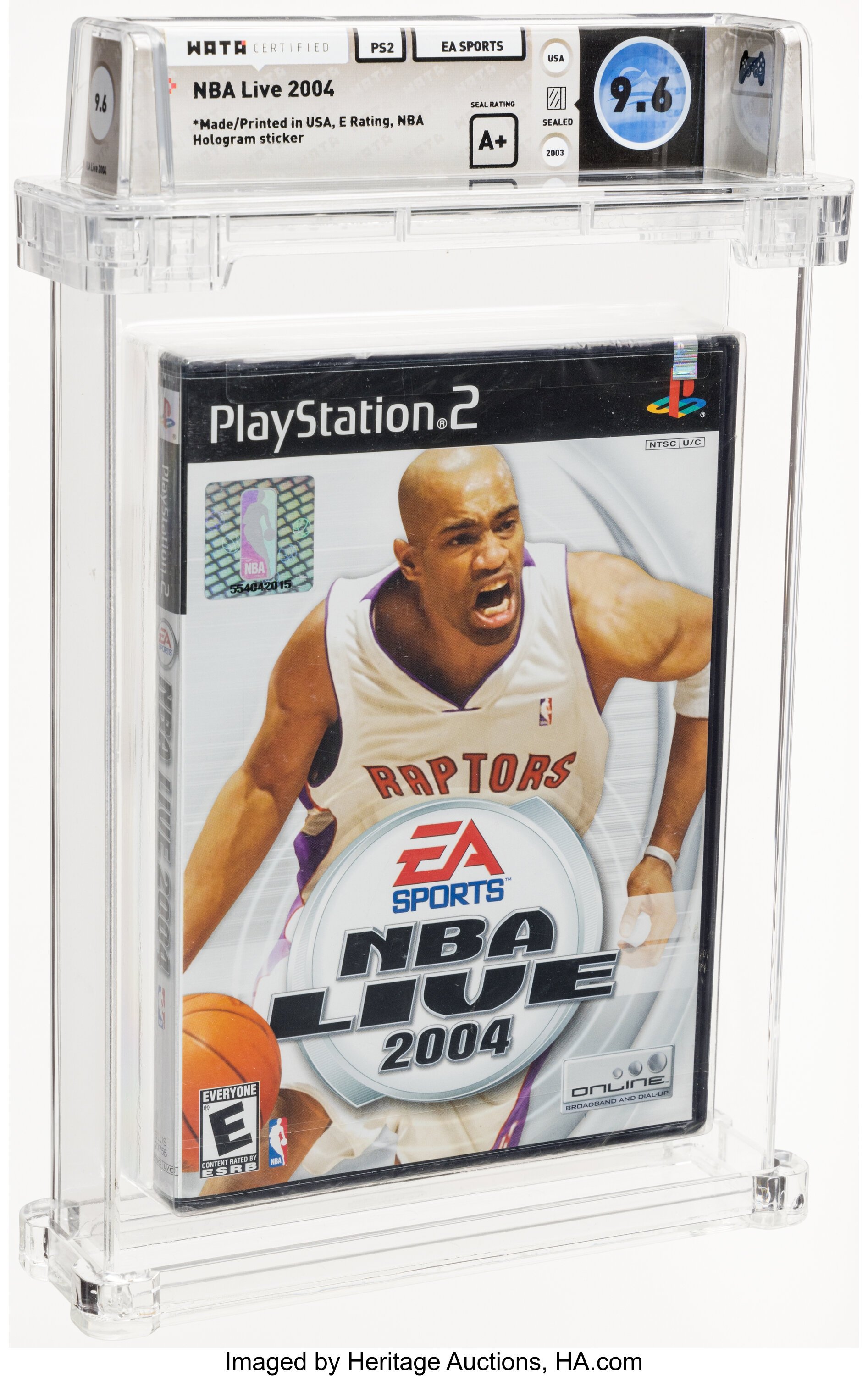 NBA Live 2004 (PS2): PSA Pop Report & Prices