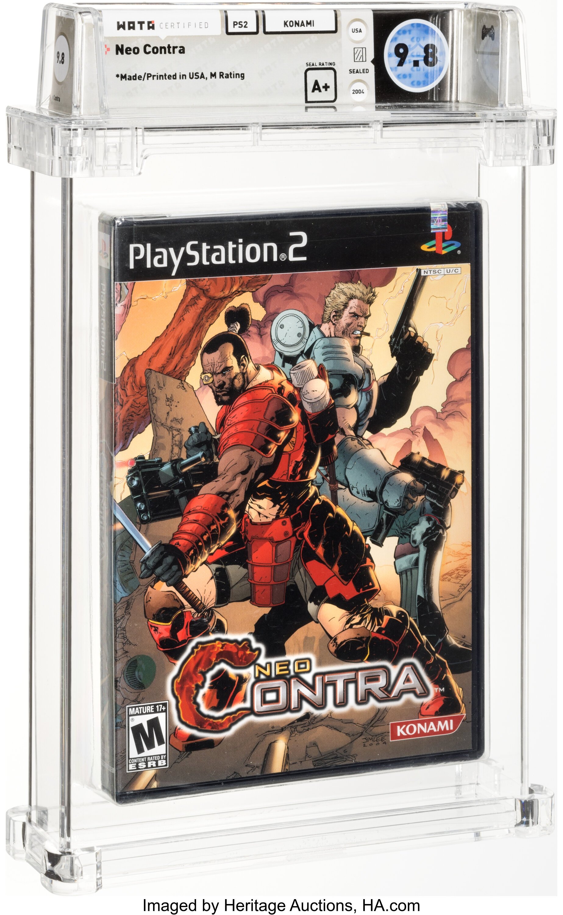Neo Contra (PS2): PSA Pop Report & Prices