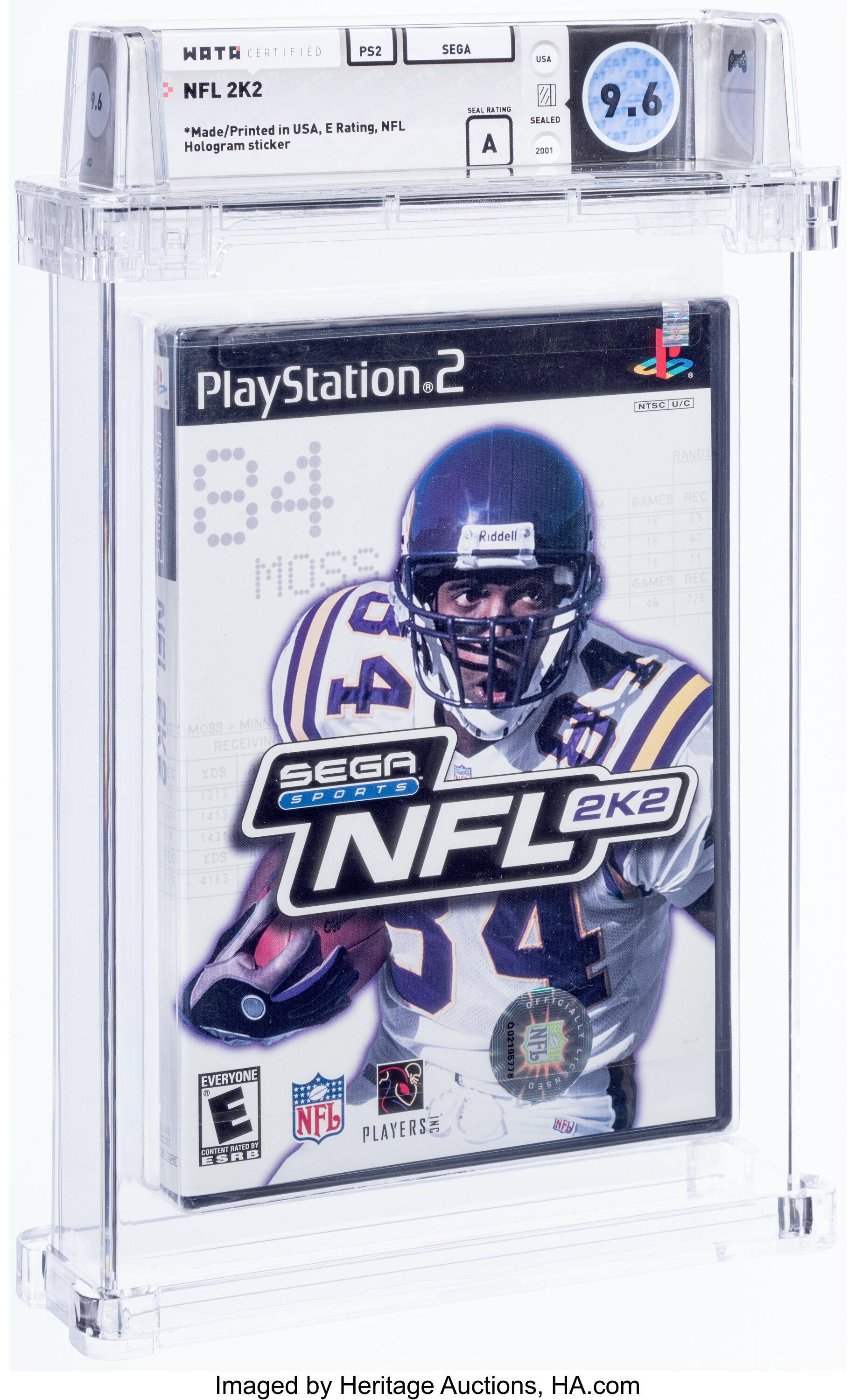 NFL 2K2 (PS2): PSA Pop Report & Prices