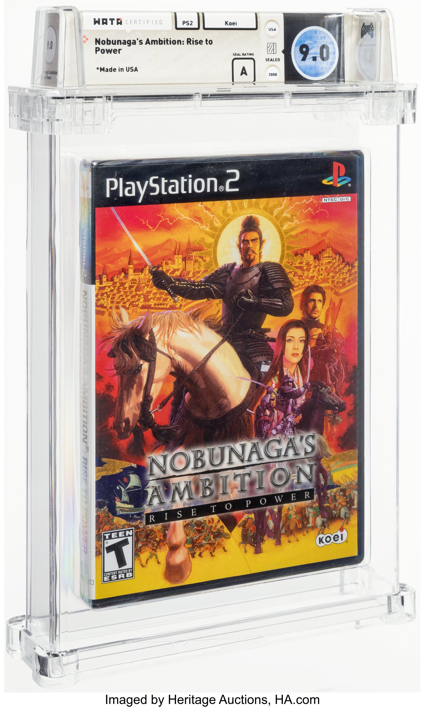Nobunaga's Ambition: Rise to Power (PS2) — PSA Pop & Prices
