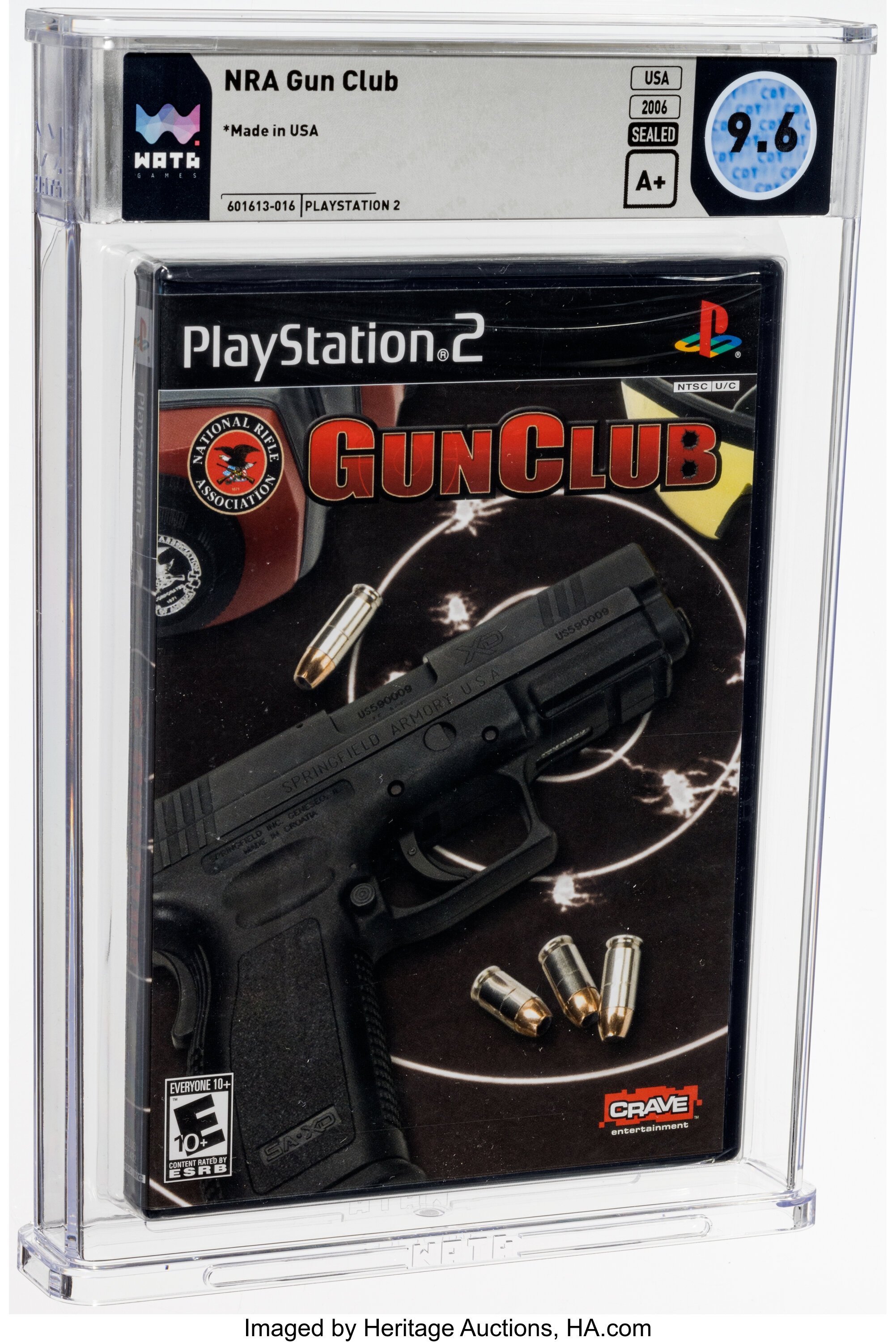 NRA Gun Club (PS2): PSA Pop Report & Prices