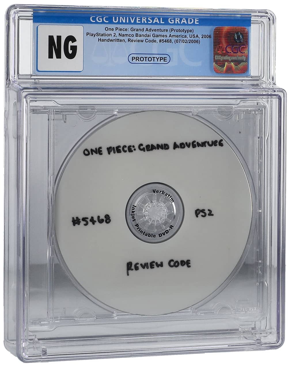 One Piece Grand Adventure (PS2): PSA Pop Report & Prices