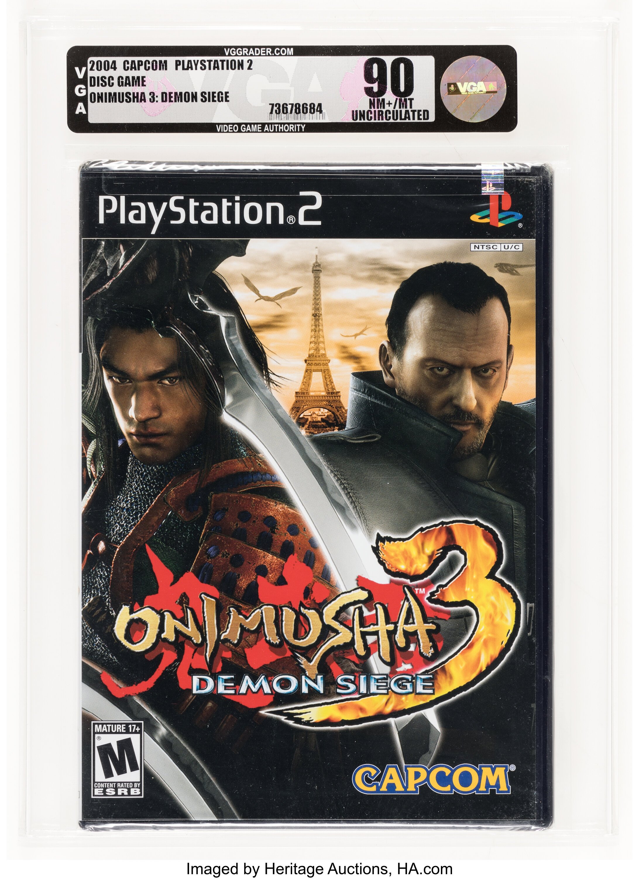 Onimusha 3: Demon Siege (PS2) — PSA Pop Report & Prices