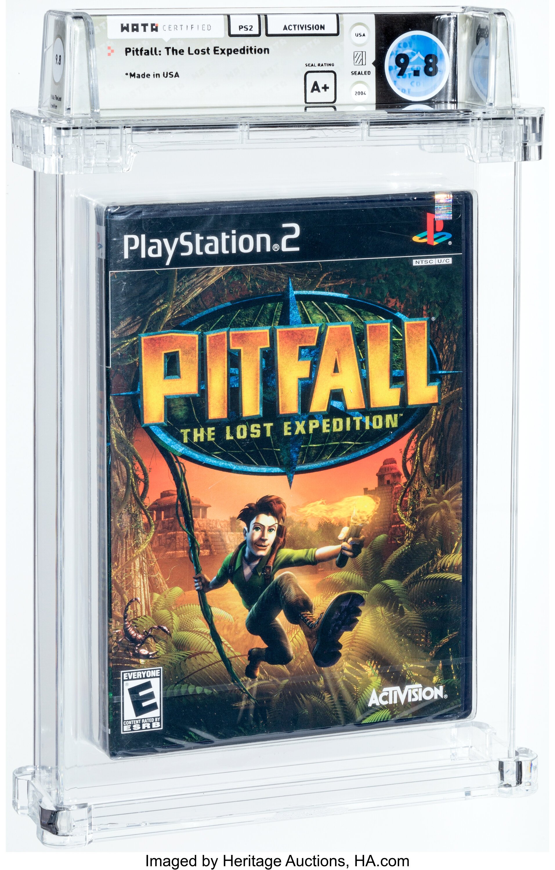 Pitfall: The Lost Expedition (PS2) — PSA Pop Report & Prices
