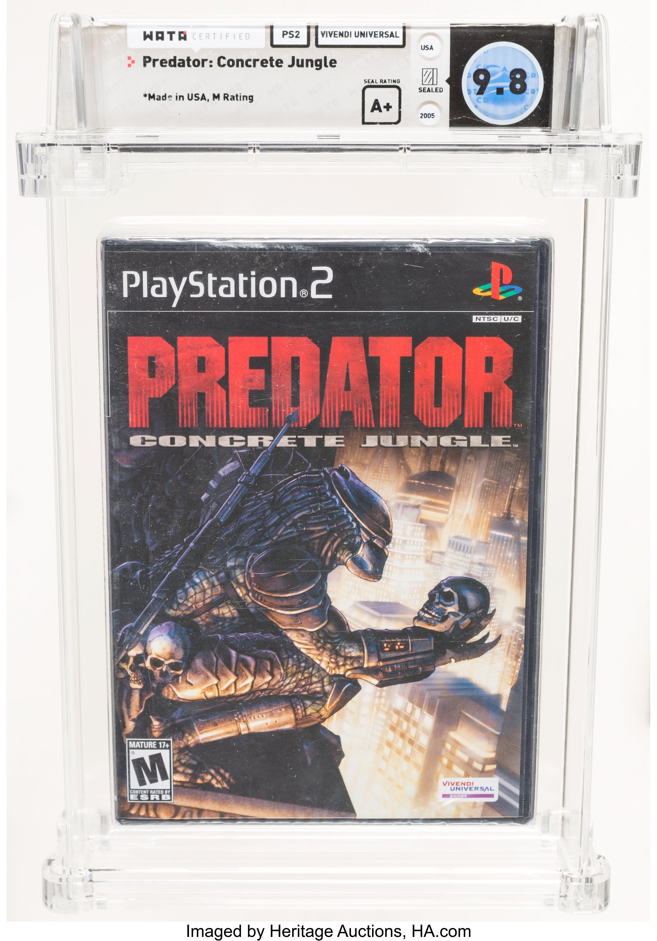Predator: Concrete Jungle (PS2) — PSA Pop Report & Prices