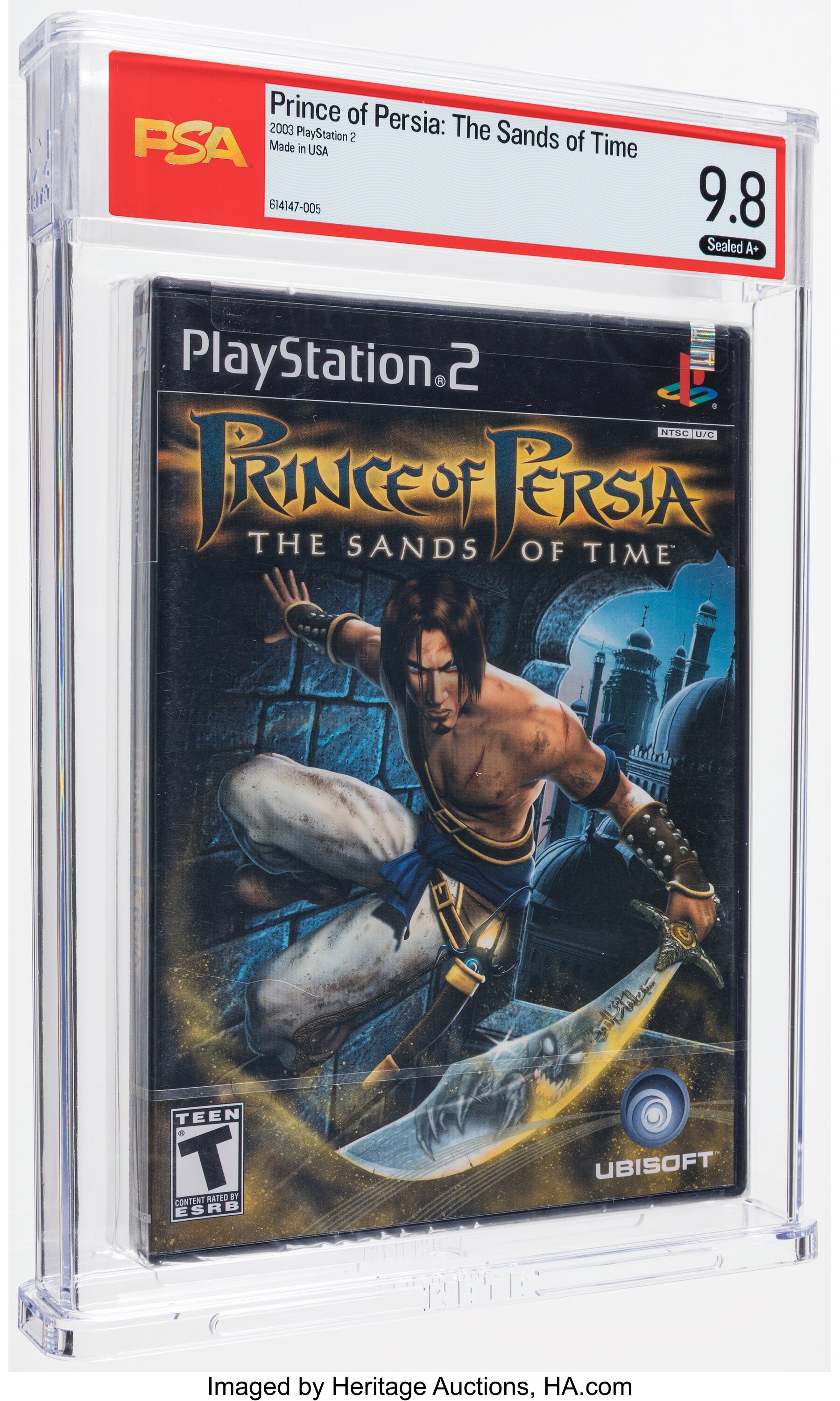 Prince of Persia: The Sands of Time (PS2) — PSA Pop & Prices