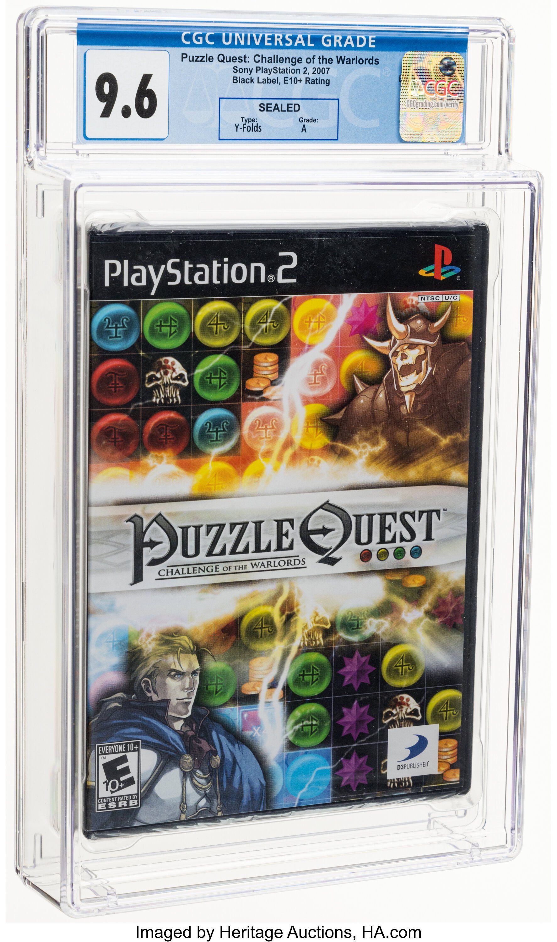 Puzzle Quest: Challenge of the Warlords (PS2) — Pop Report