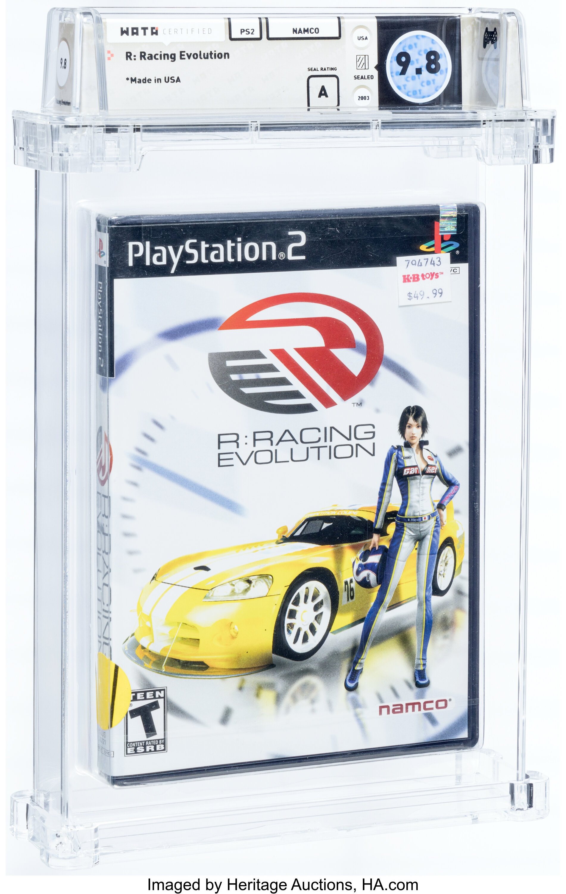 R: Racing Evolution (PS2) — PSA Pop Report & Prices