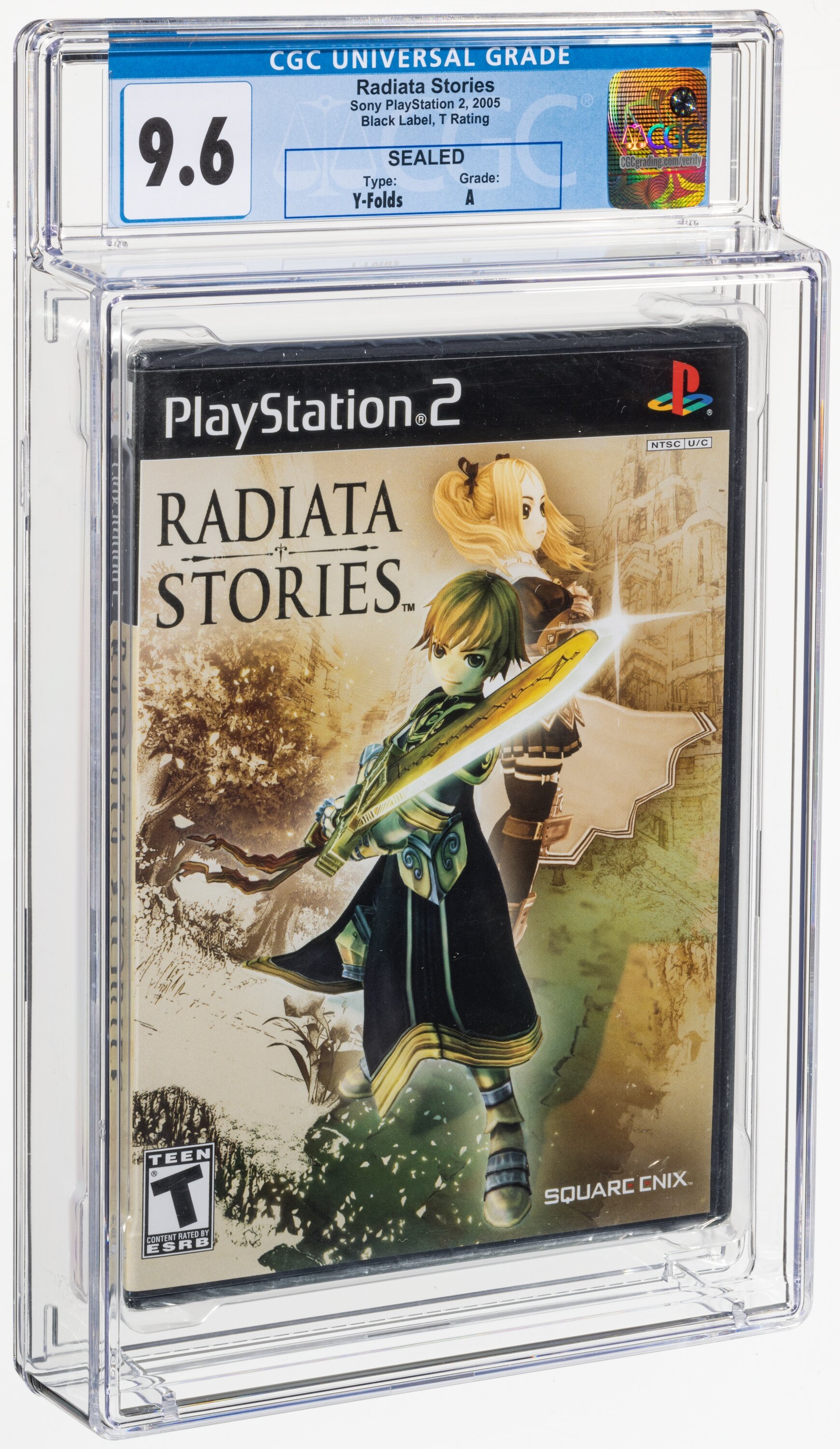 Radiata Stories (PS2): PSA Pop Report & Prices