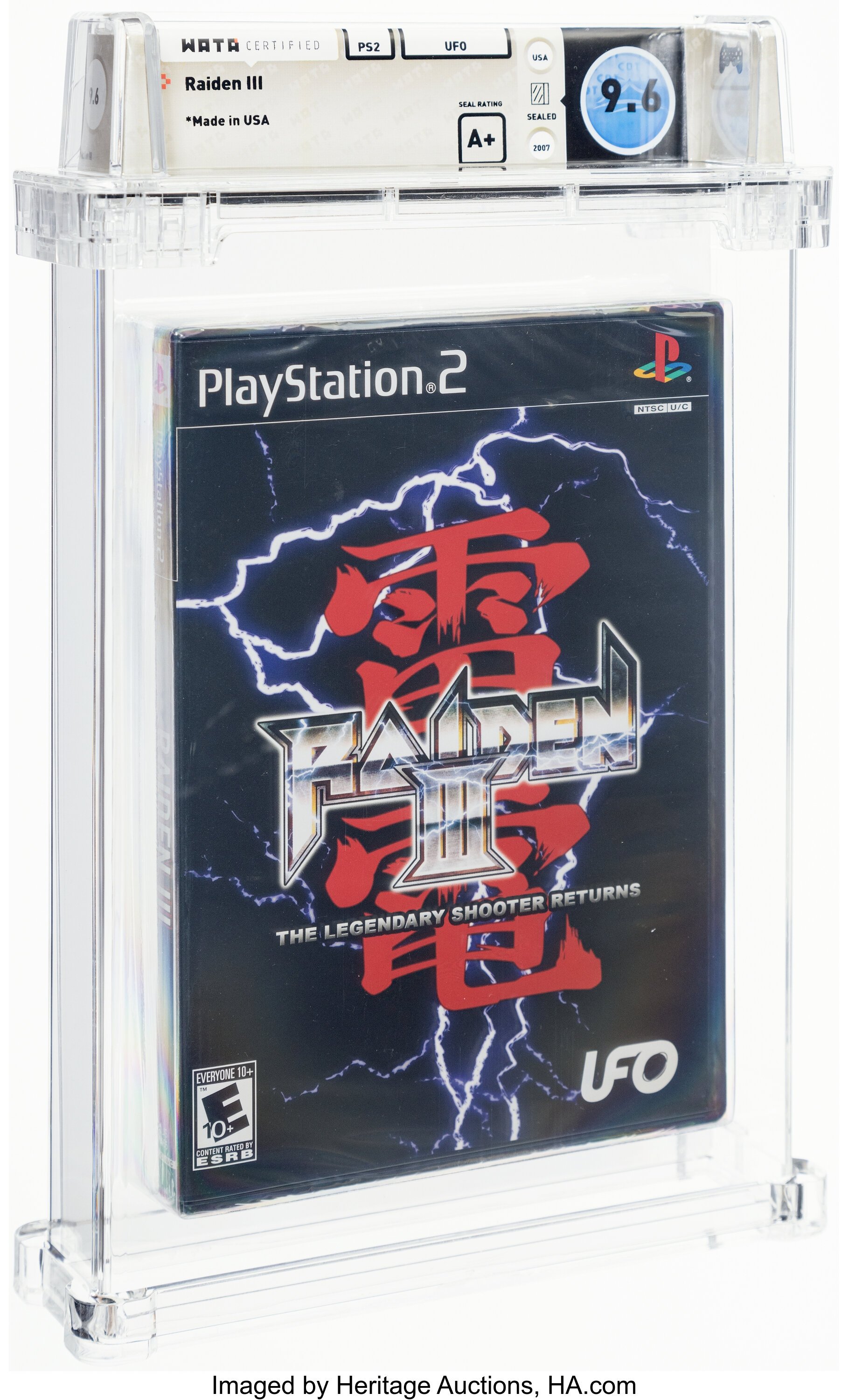 Raiden III (PS2): PSA Pop Report & Prices