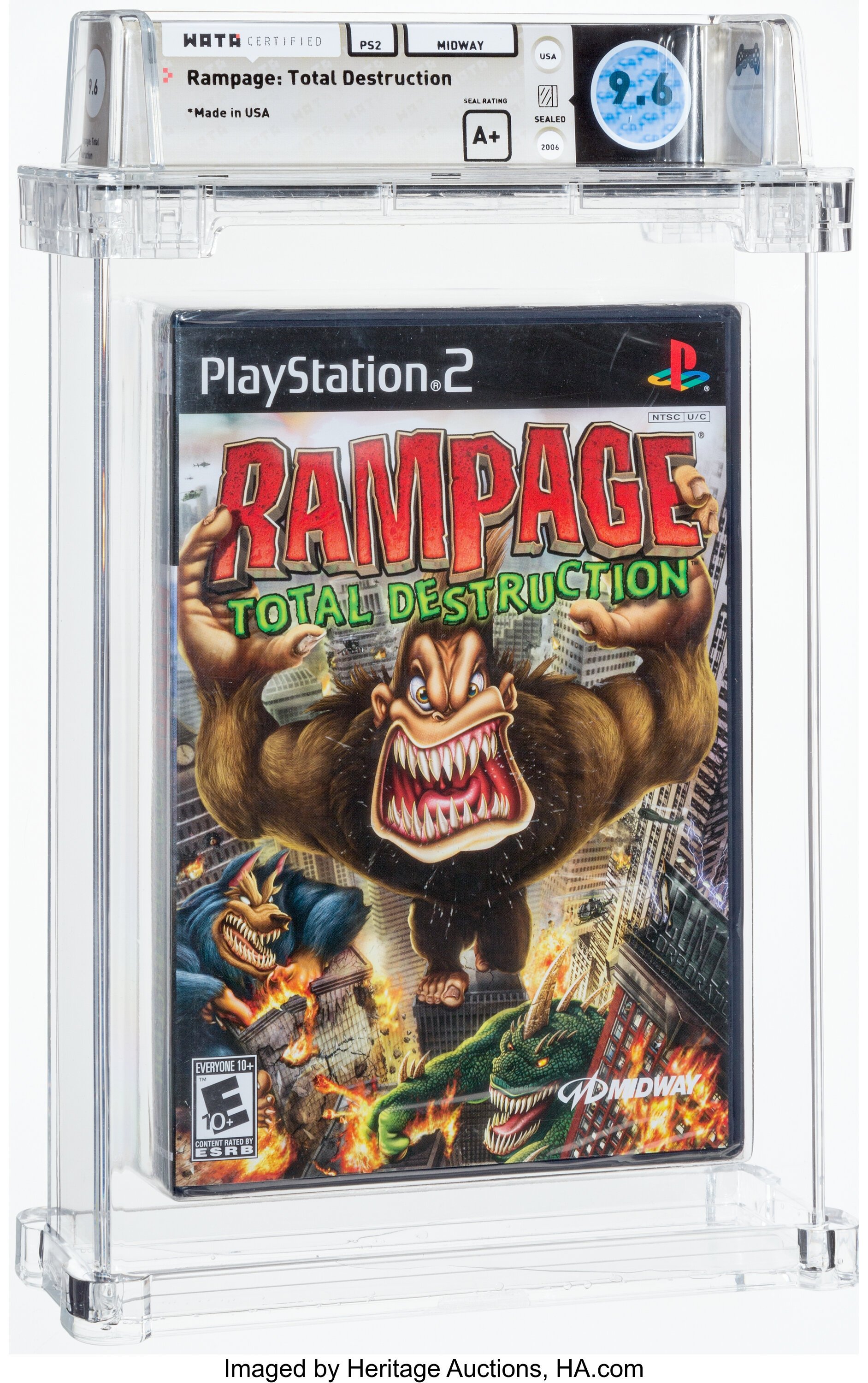 Rampage: Total Destruction (PS2) — PSA Pop Report & Prices