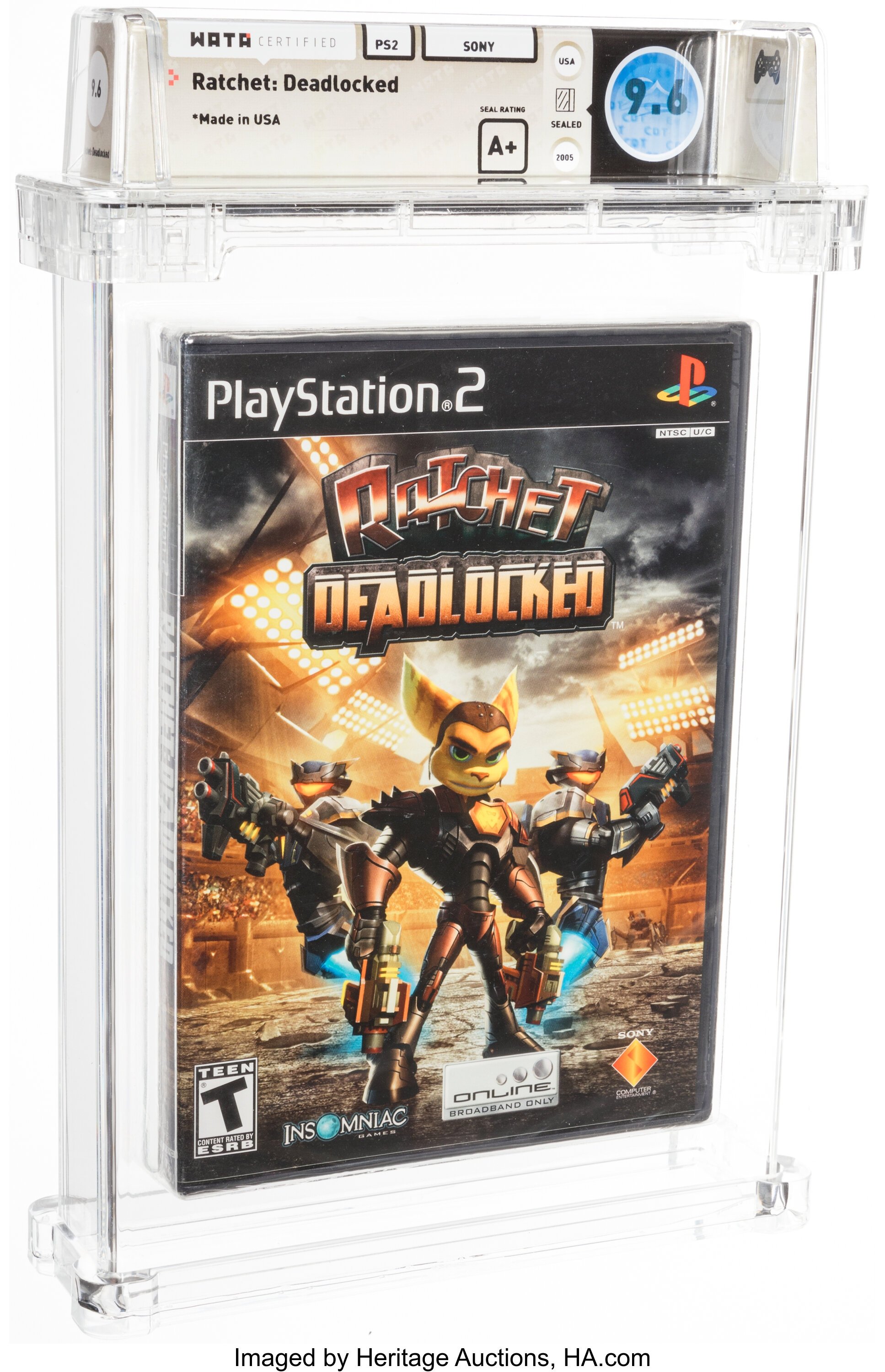 Ratchet: Deadlocked (PS2) — PSA Pop Report & Prices