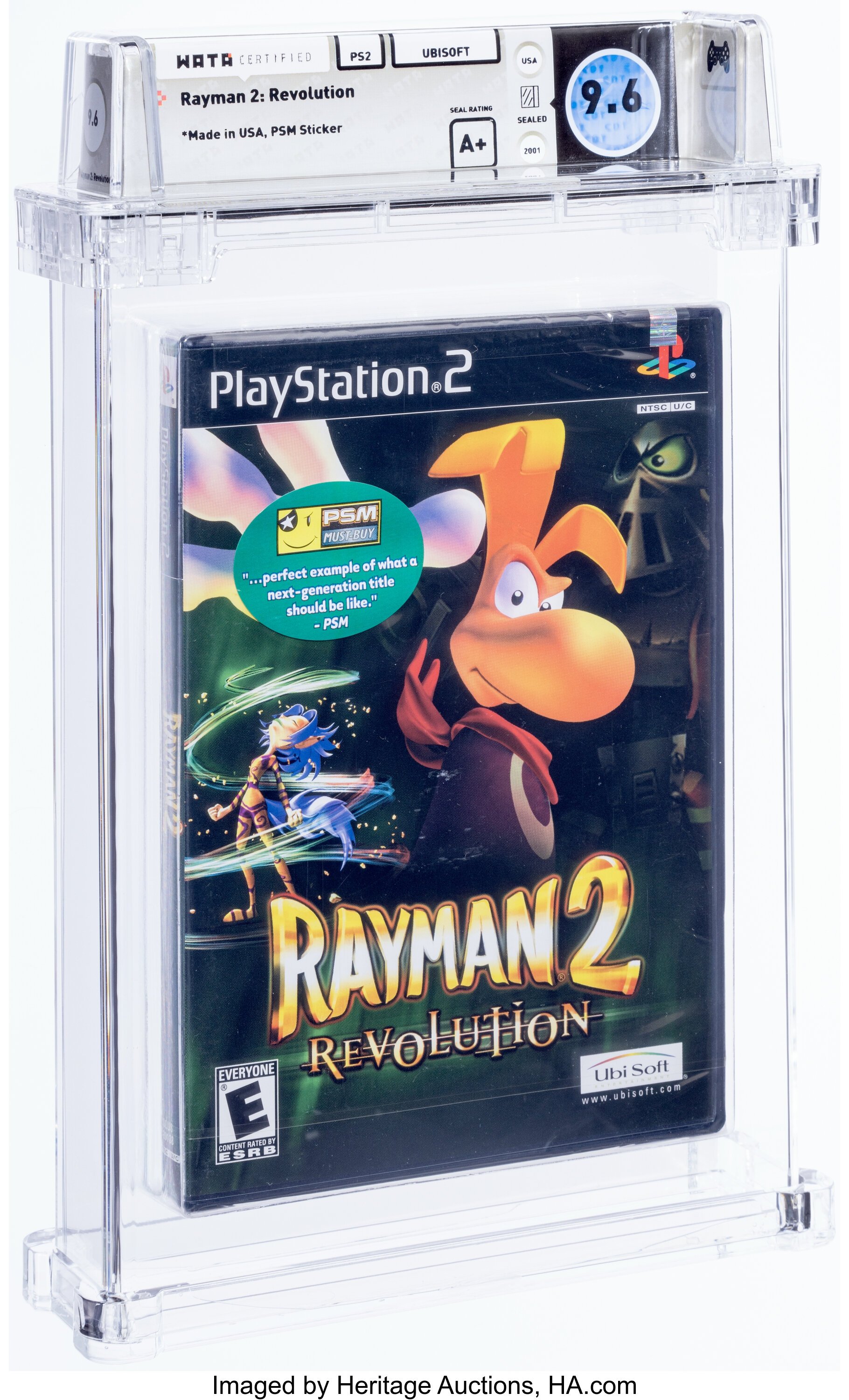Rayman 2: Revolution (PS2) — PSA Pop Report & Prices