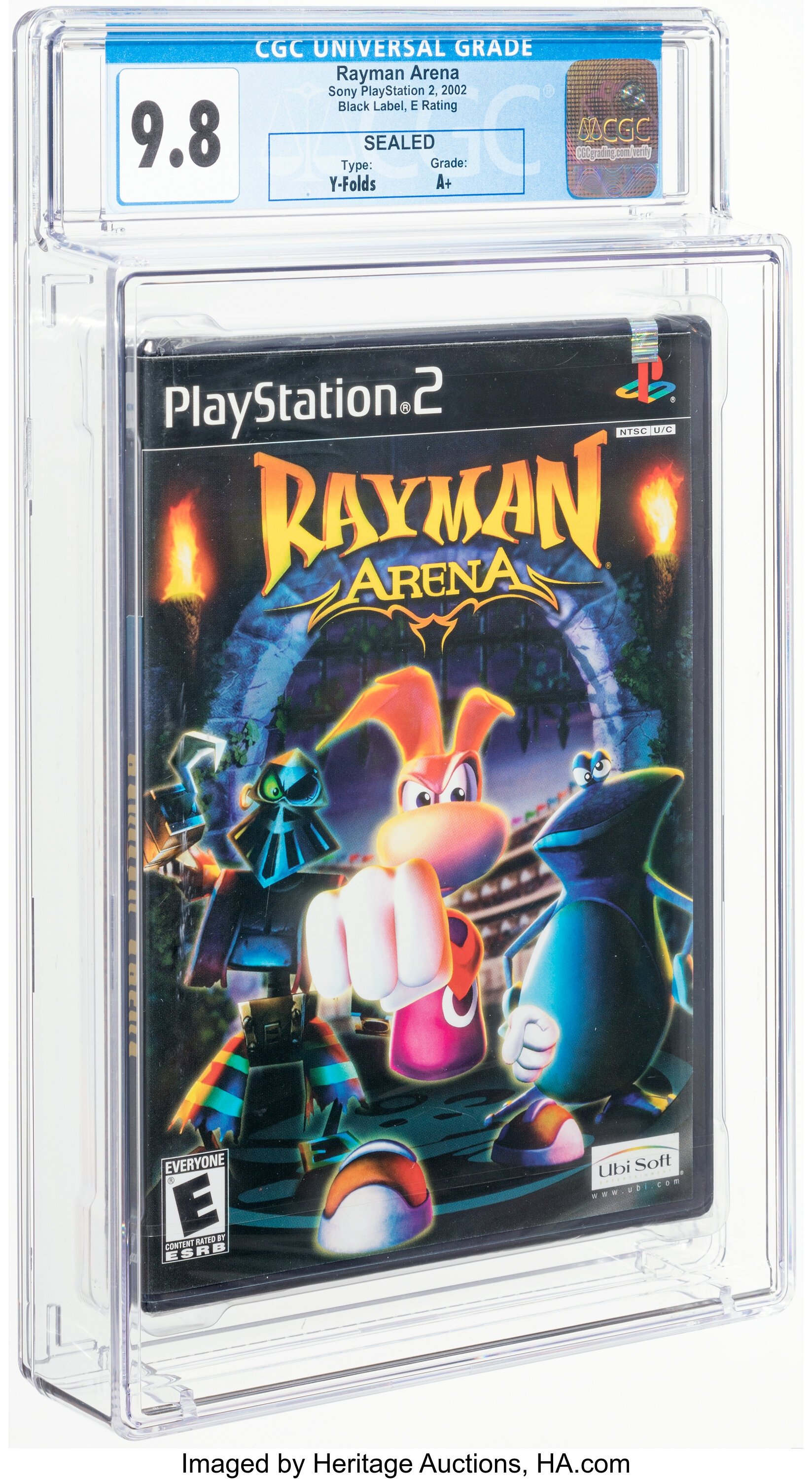 Rayman Arena (PS2): PSA Pop Report & Prices