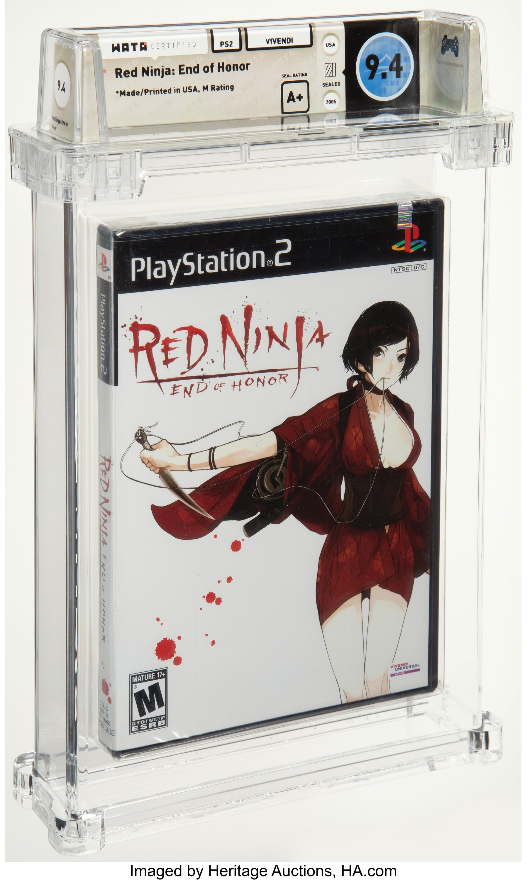 Red Ninja: End of Honor (PS2) — PSA Pop Report & Prices
