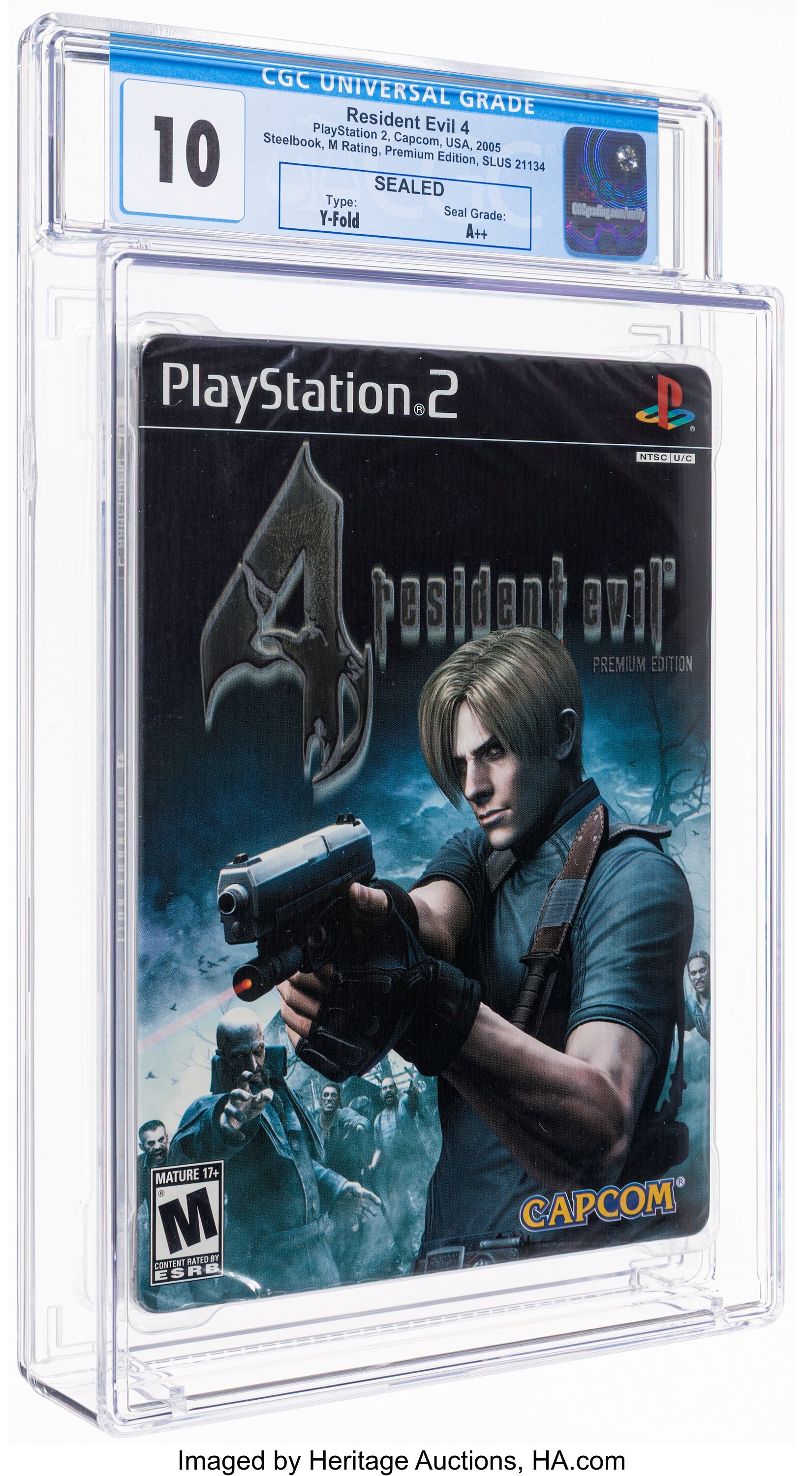 Resident Evil 4 (PS2): PSA Pop Report & Prices