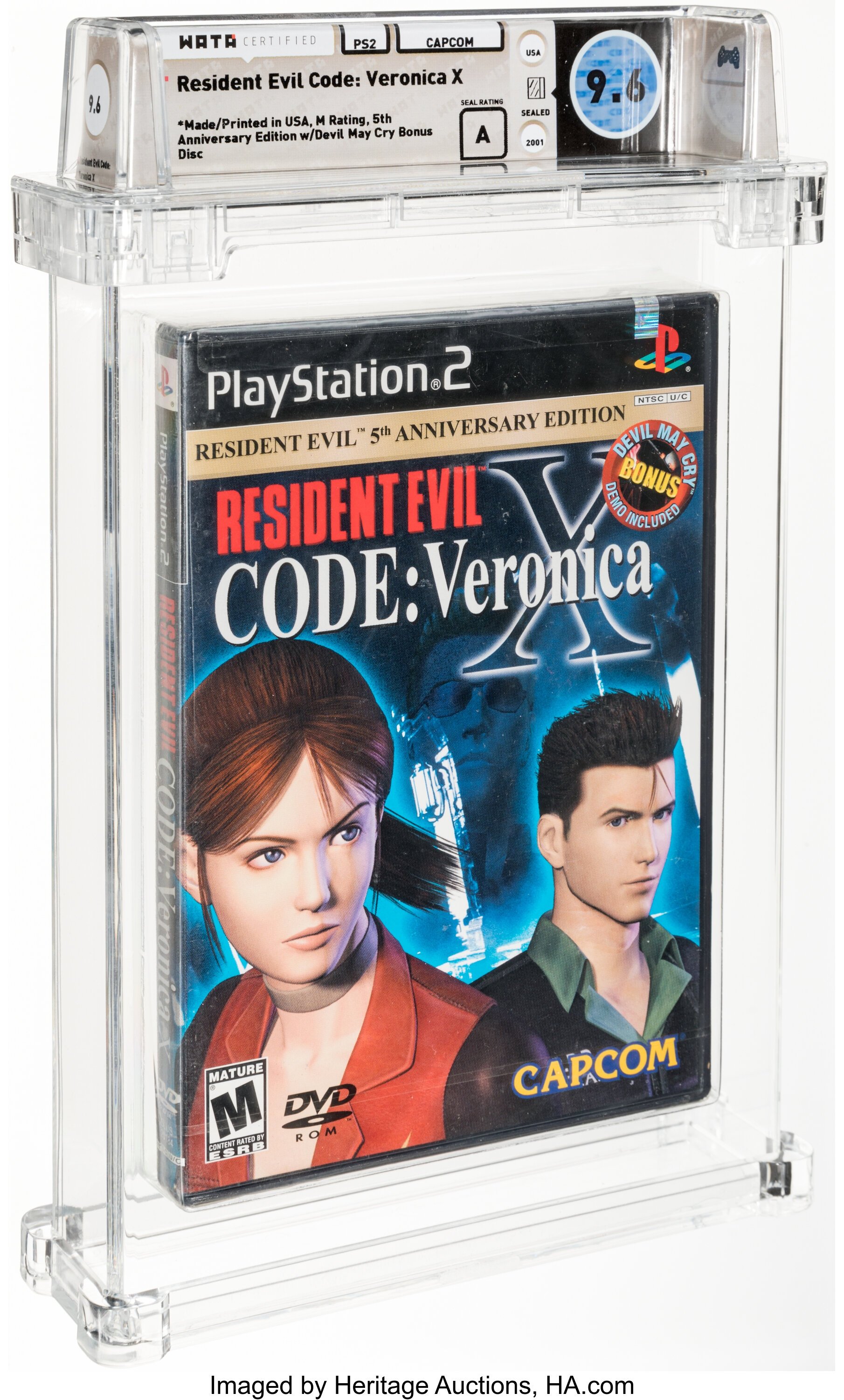 Resident Evil Code: Veronica X (PS2) — PSA Pop & Prices