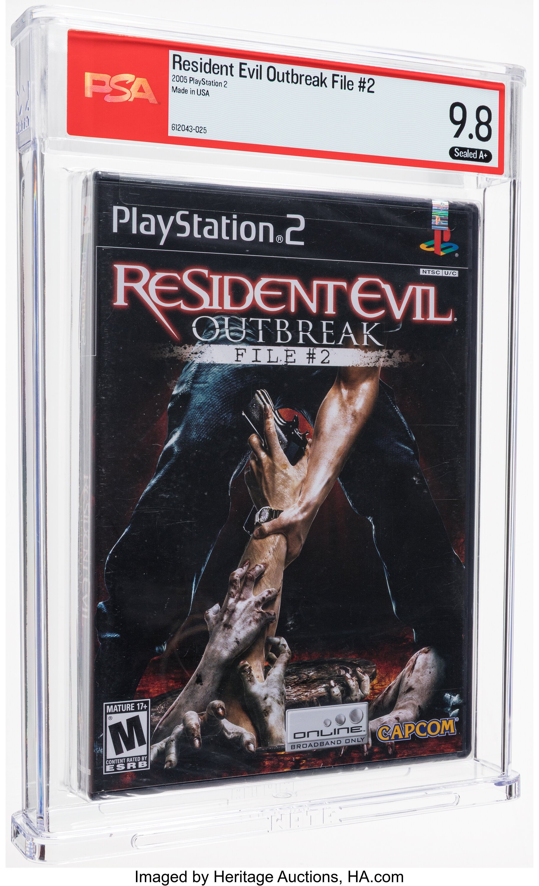 Resident Evil Outbreak File #2 (PS2): PSA Pop & Prices