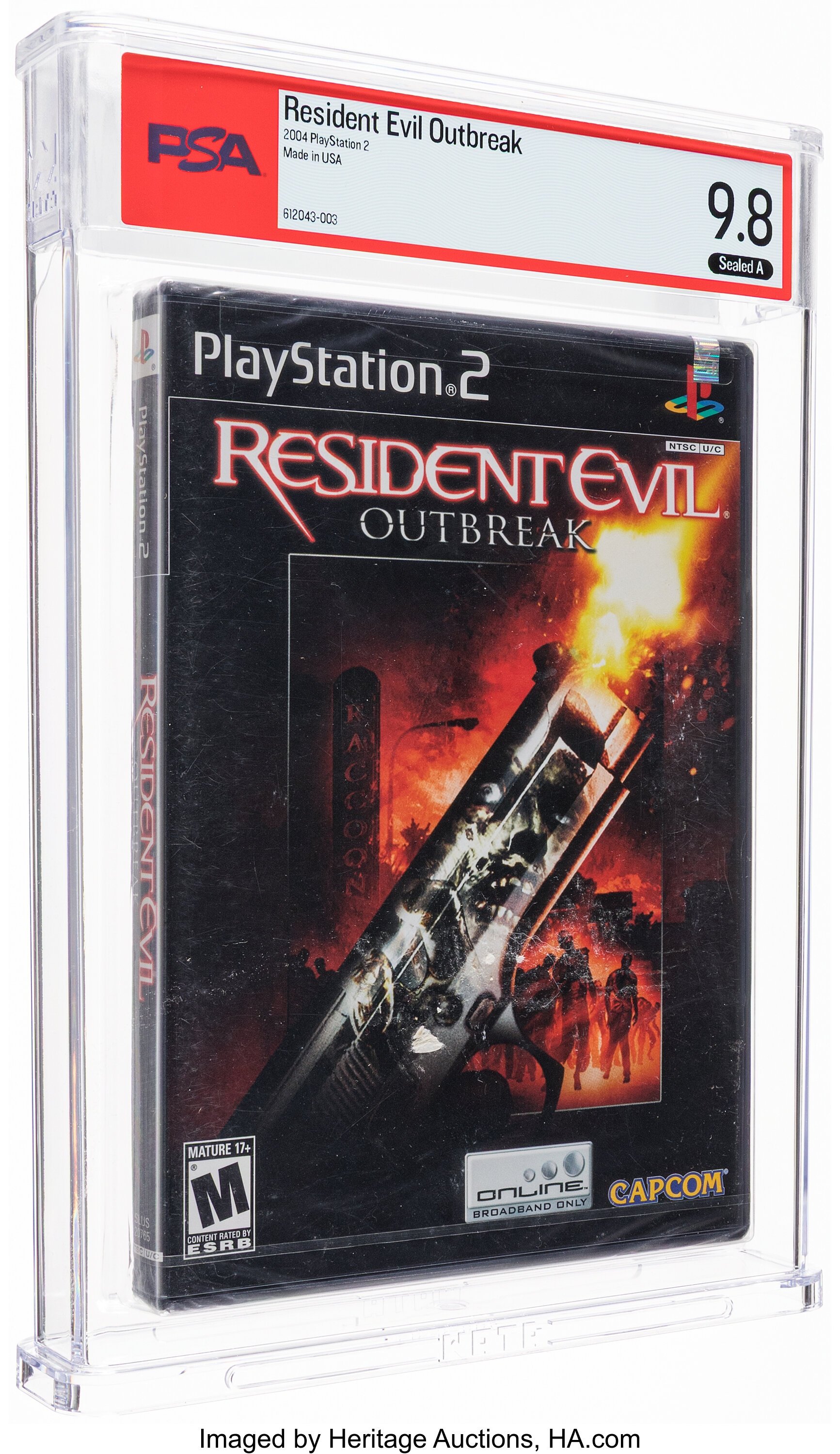 Resident Evil Outbreak (PS2): PSA Pop Report & Prices