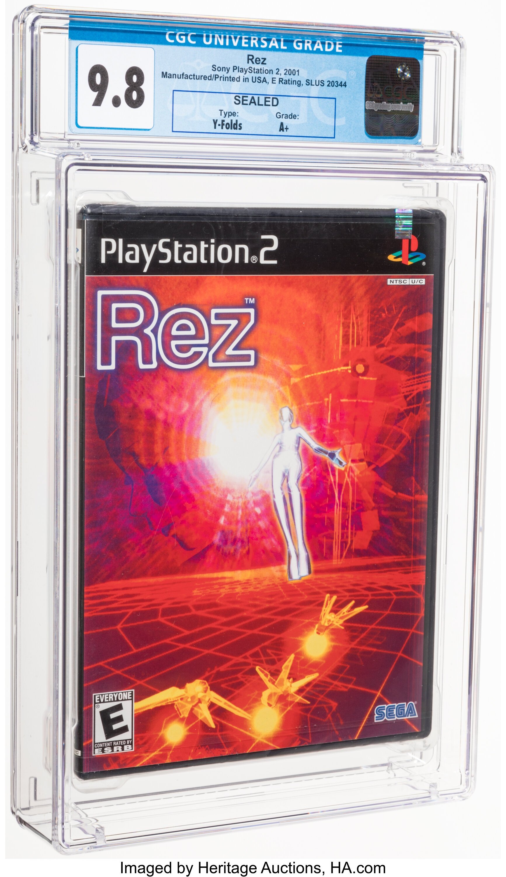 Rez (PS2): PSA Pop Report & Prices