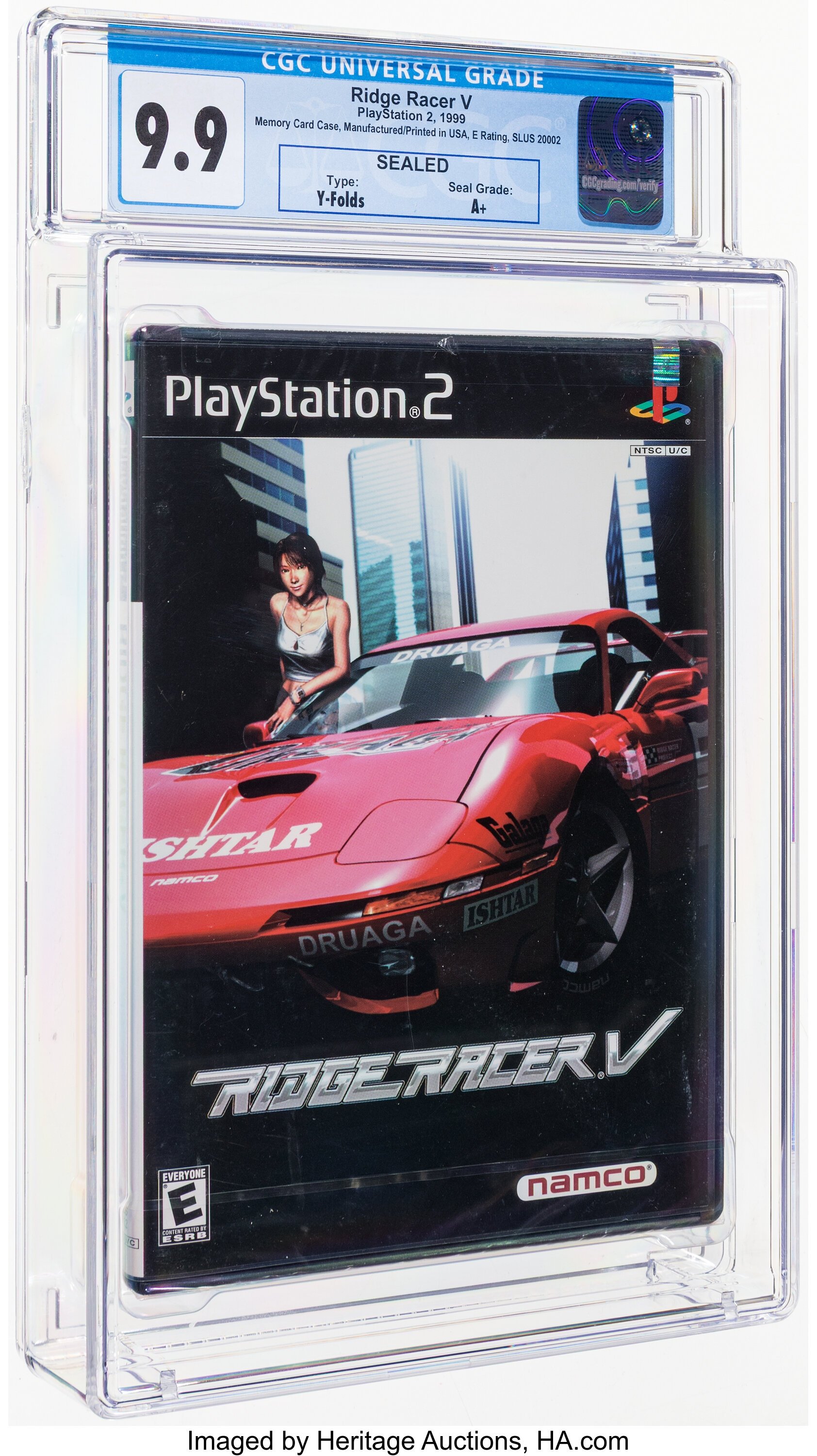 Ridge Racer V (PS2): PSA Pop Report & Prices
