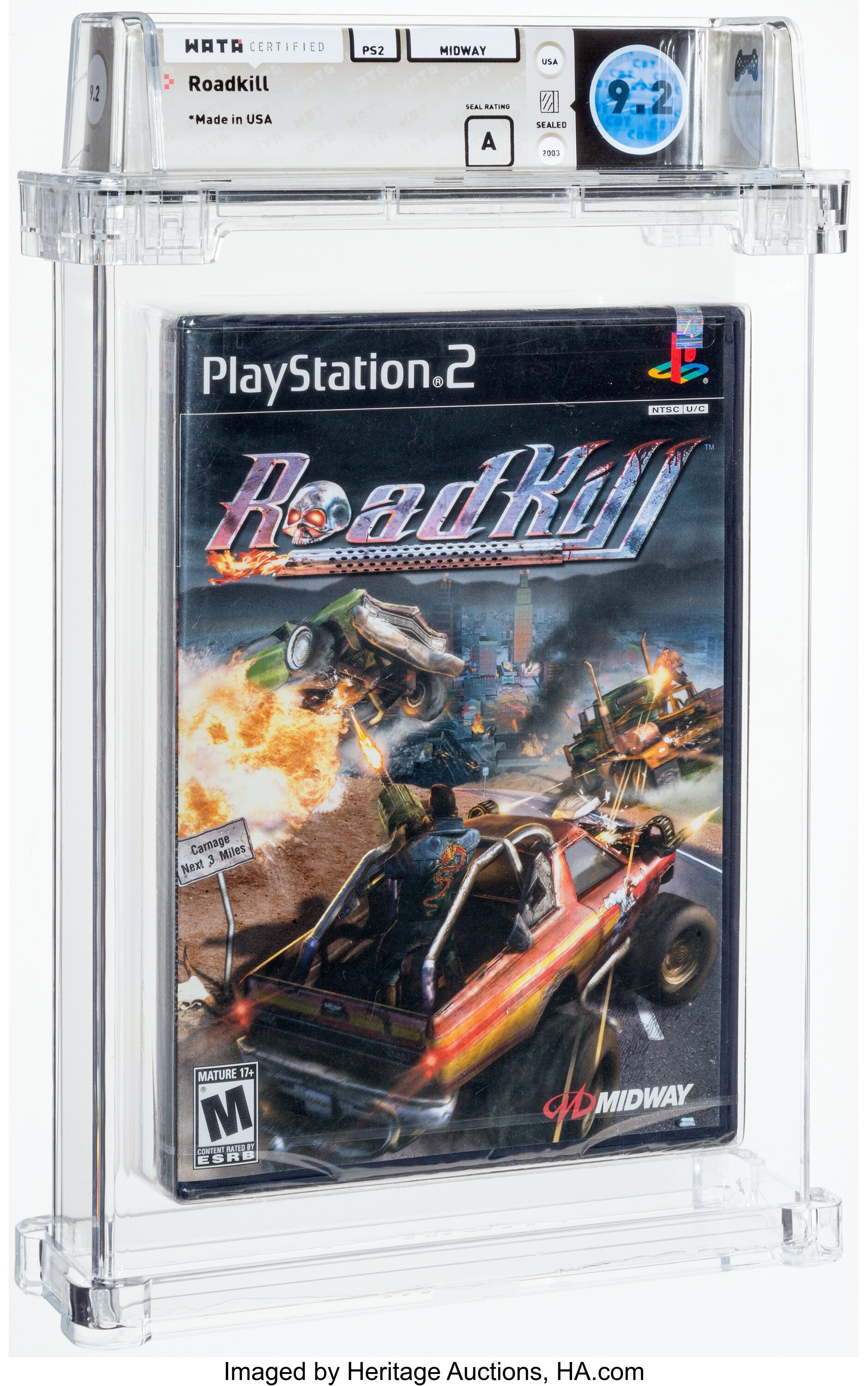 Roadkill (PS2): PSA Pop Report & Prices