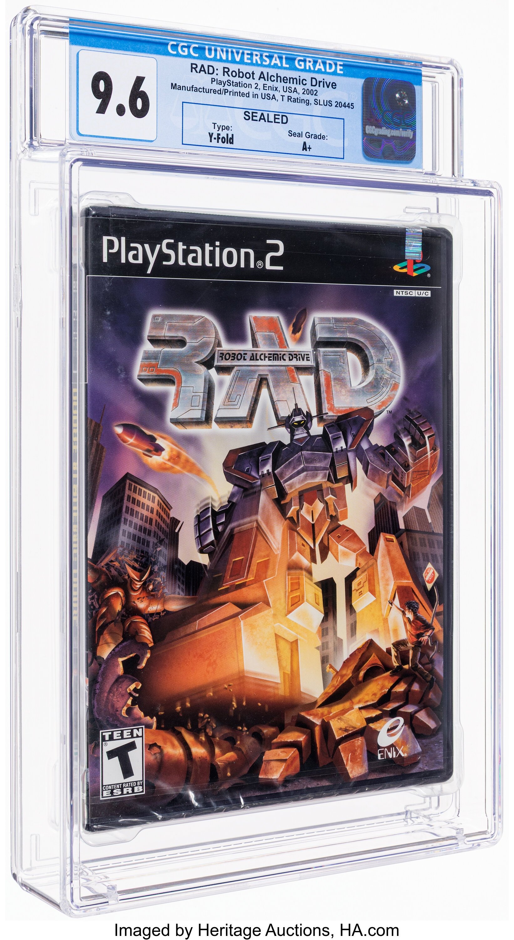 Robot Alchemic Drive (PS2): PSA Pop Report & Prices