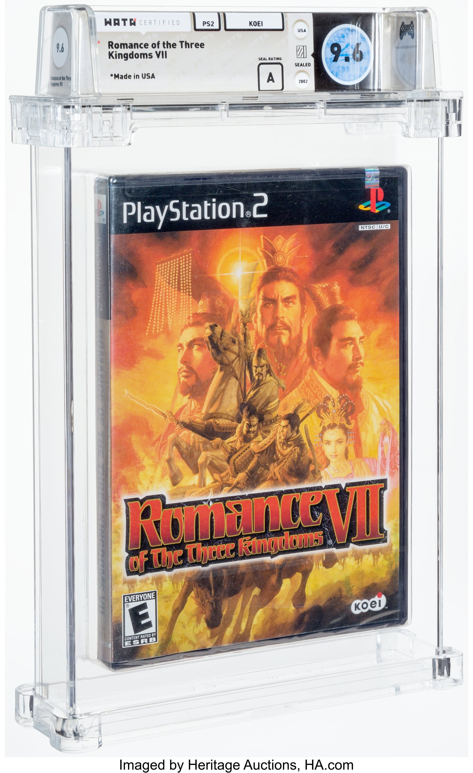 Romance of the Three Kingdoms VII (PS2): PSA Pop & Prices