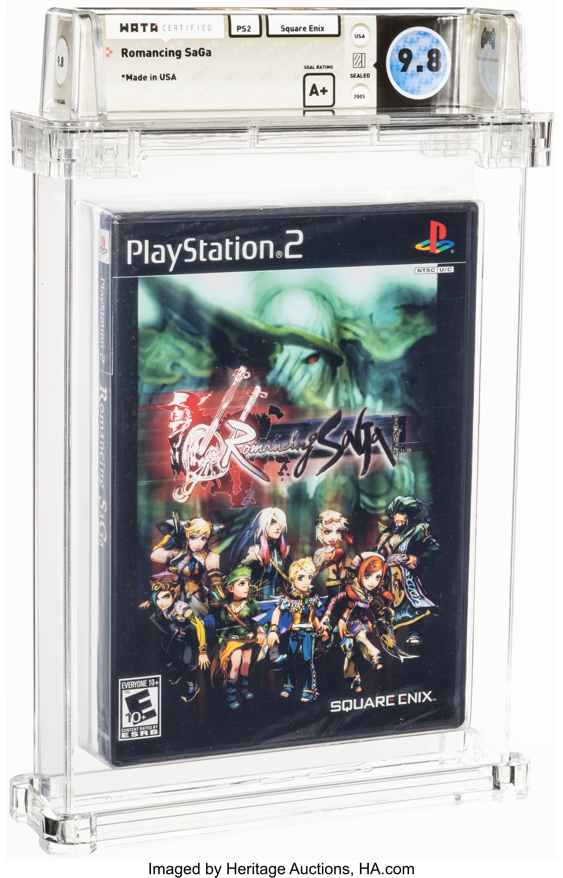 Romancing SaGa (PS2): PSA Pop Report & Prices