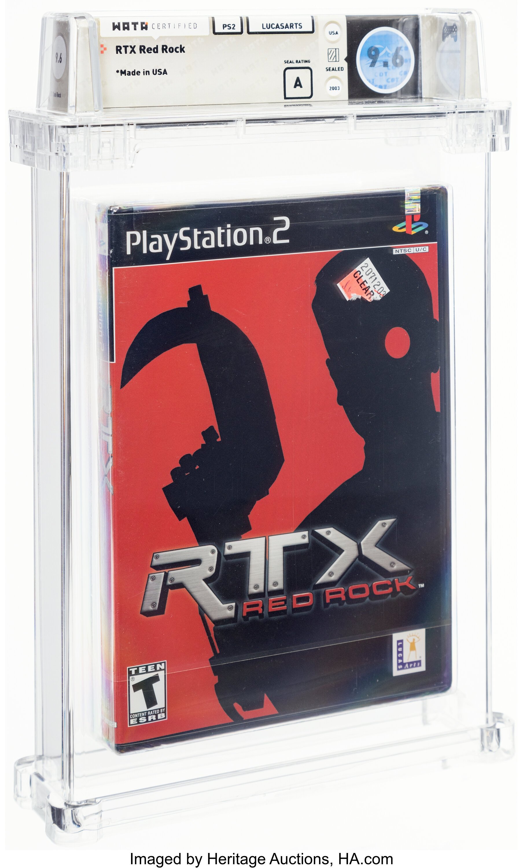 RTX Red Rock (PS2): PSA Pop Report & Prices