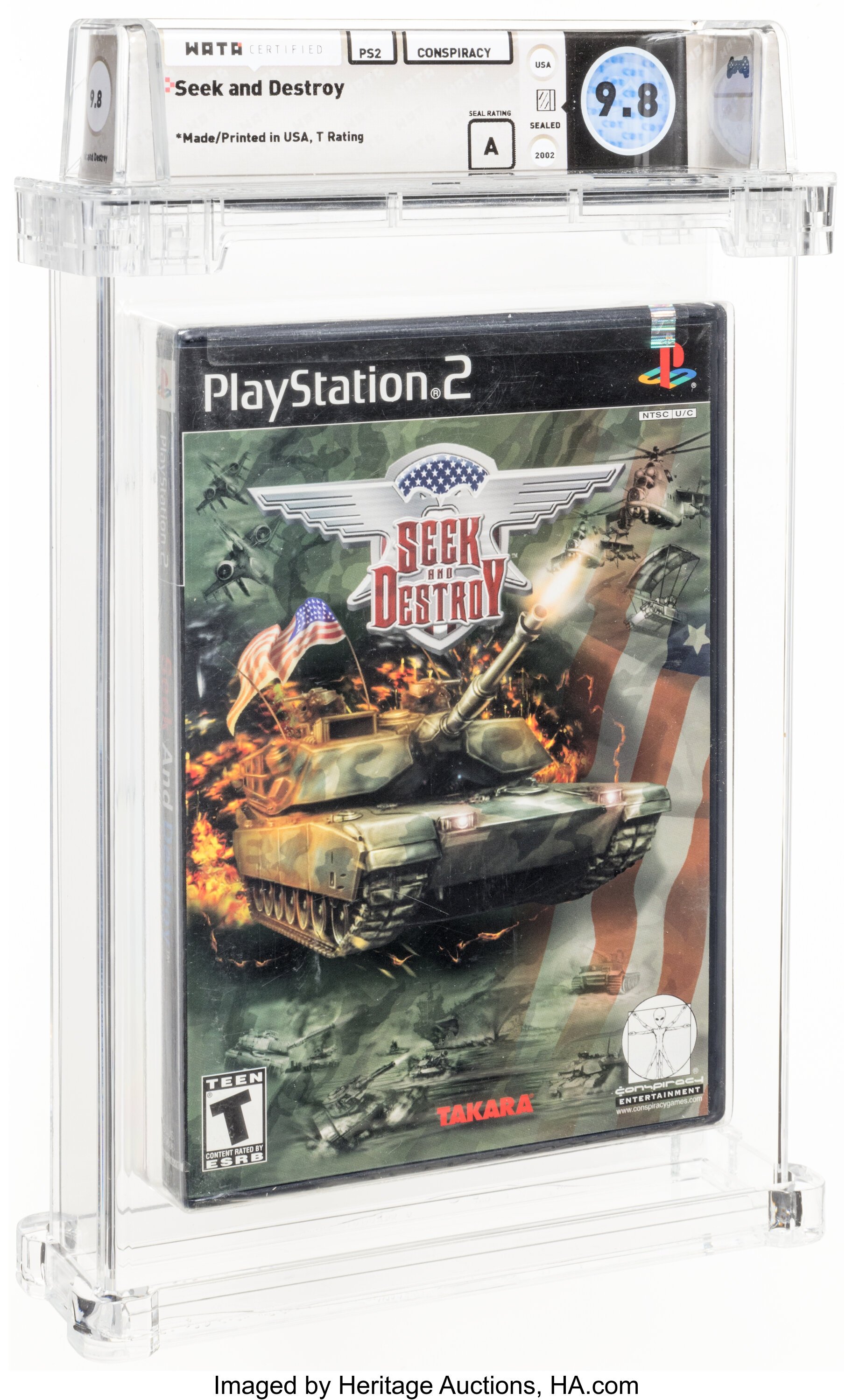 Seek and Destroy (PS2): PSA Pop Report & Prices